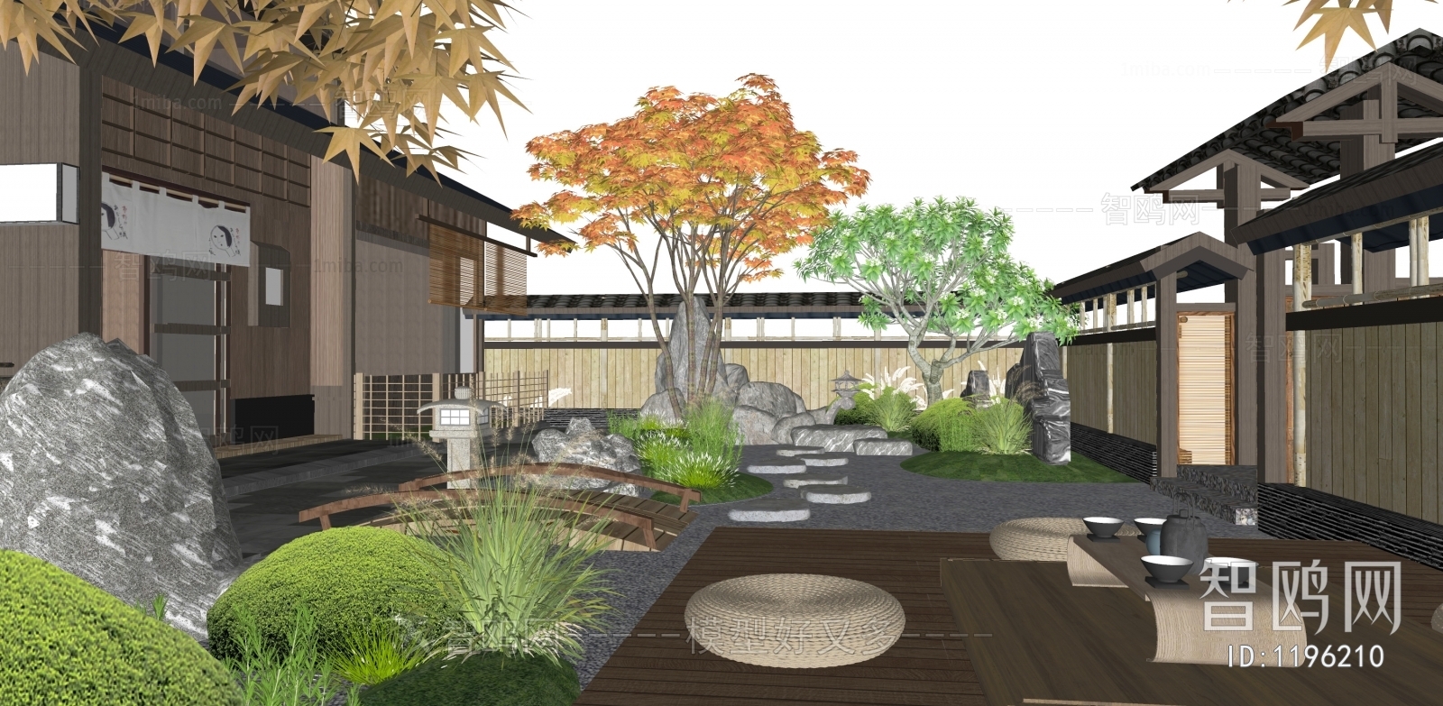 Japanese Style Courtyard/landscape