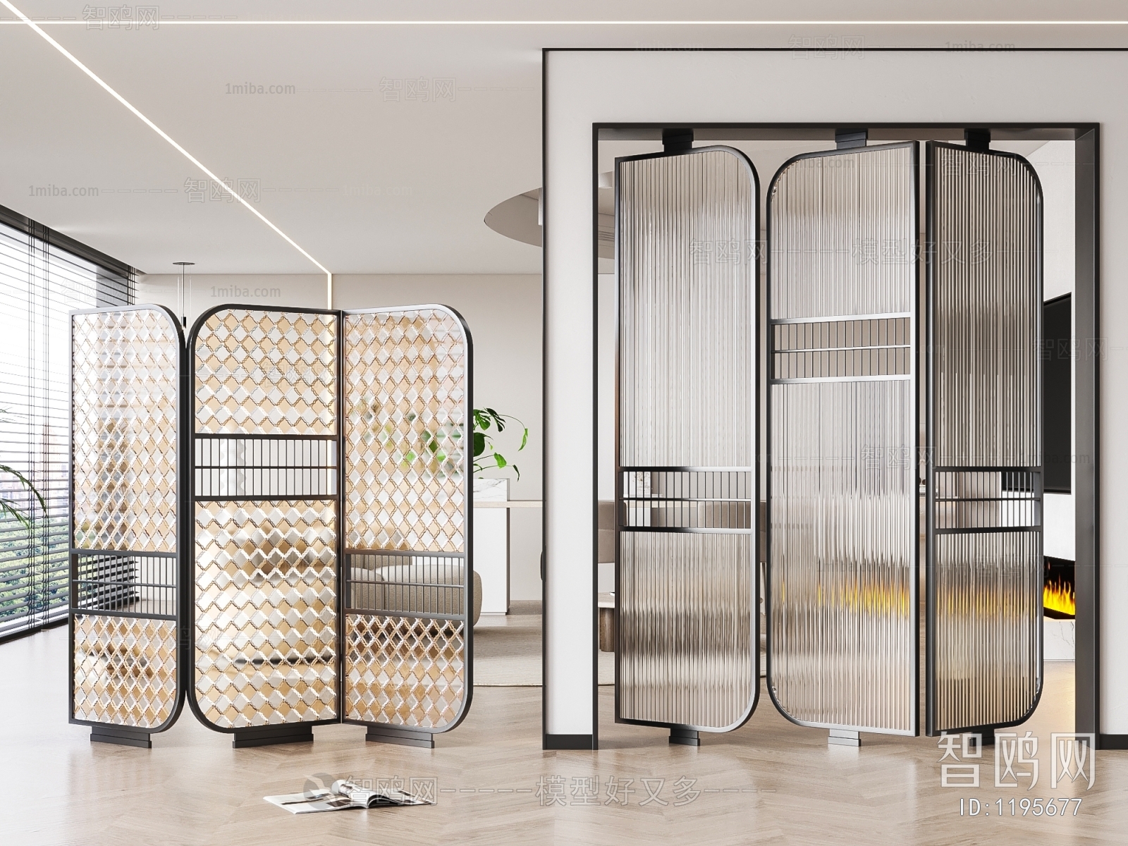 Modern Glass Screen Partition