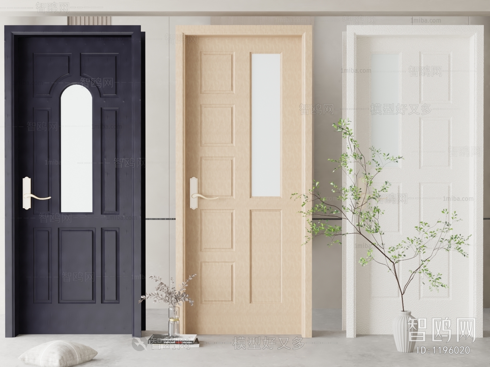 Modern Single Door