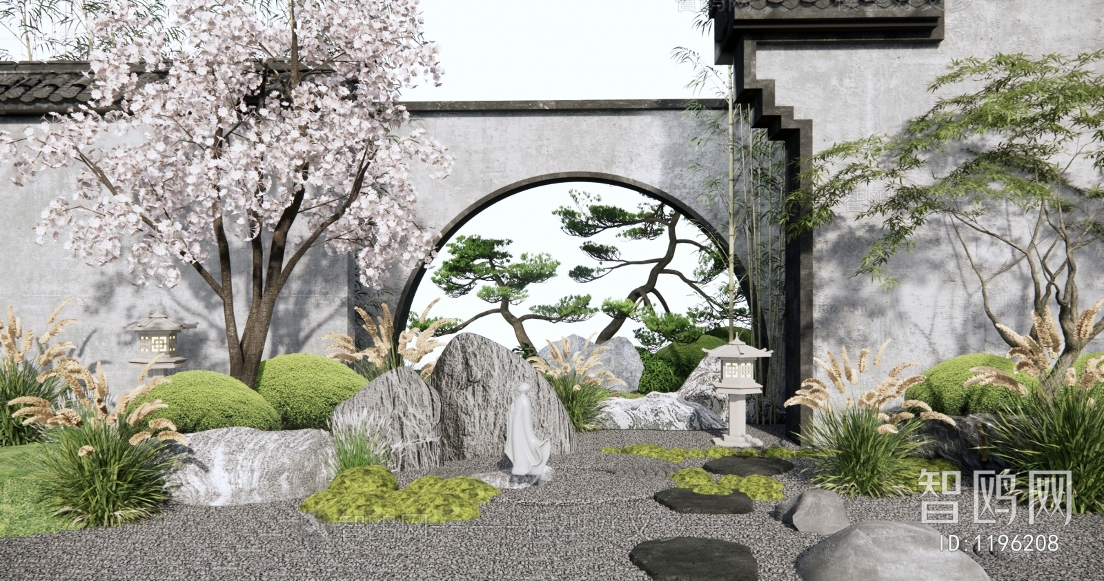 Japanese Style Courtyard/landscape