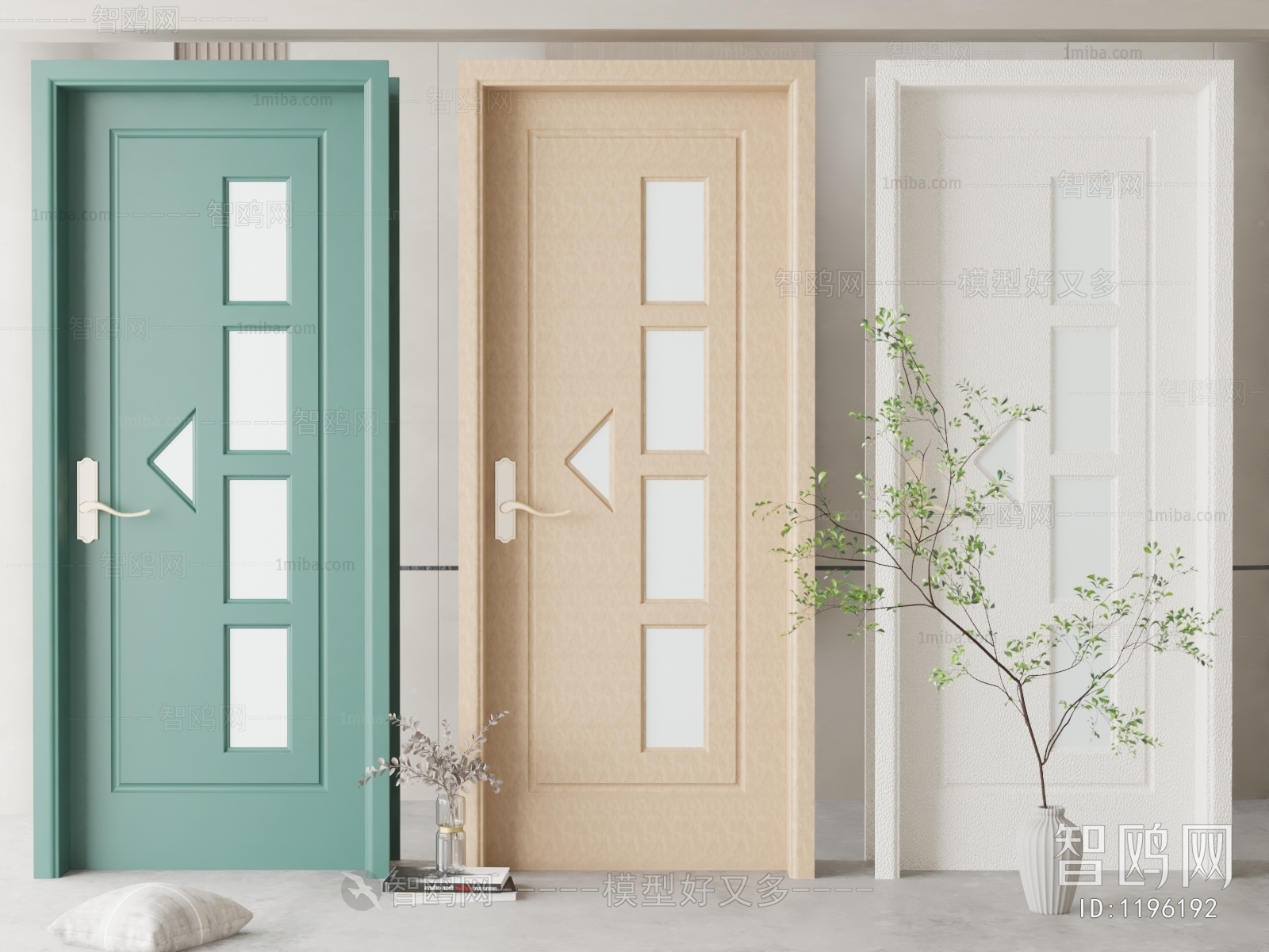 Modern Single Door