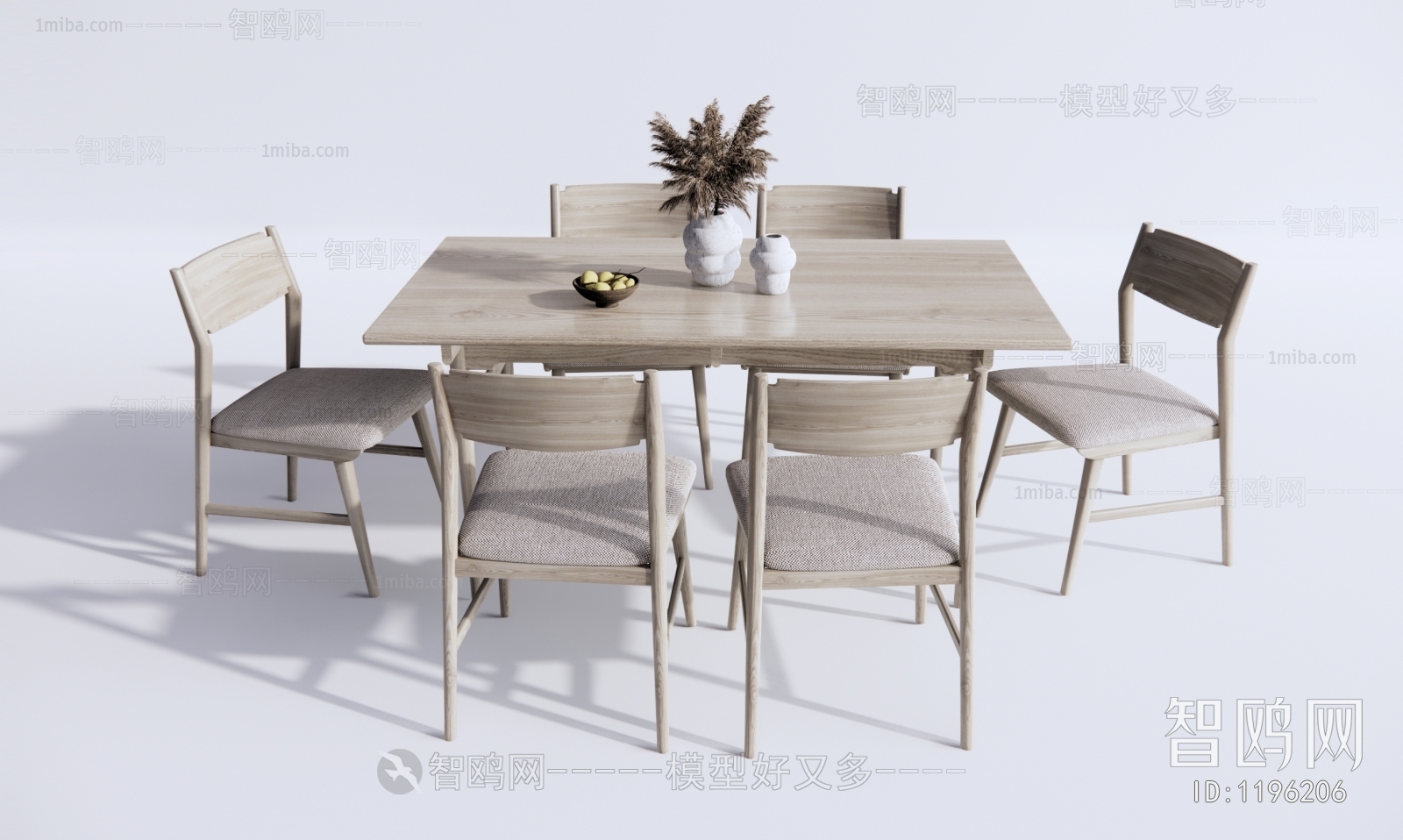 Nordic Style Dining Table And Chairs