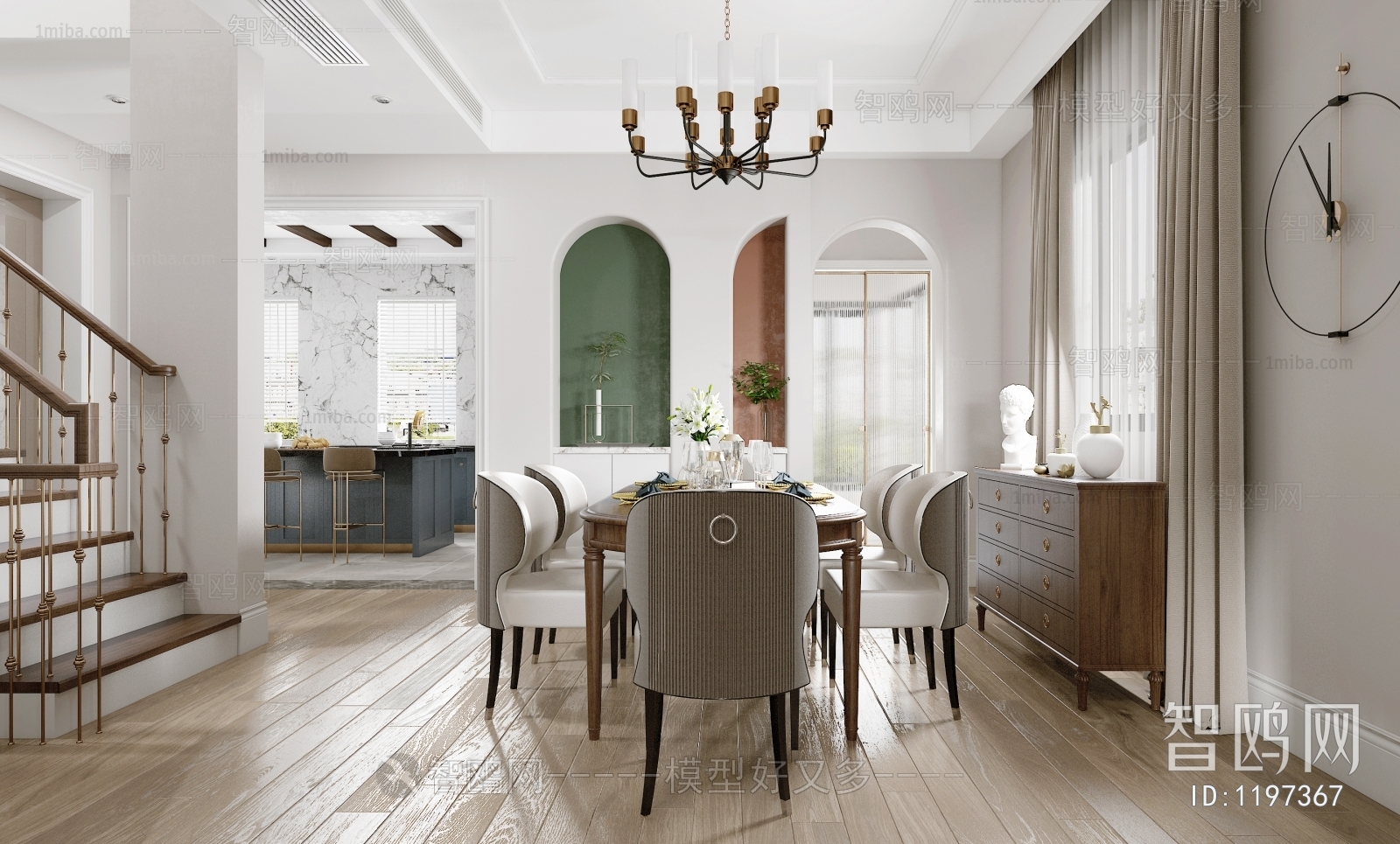 American Style Dining Room