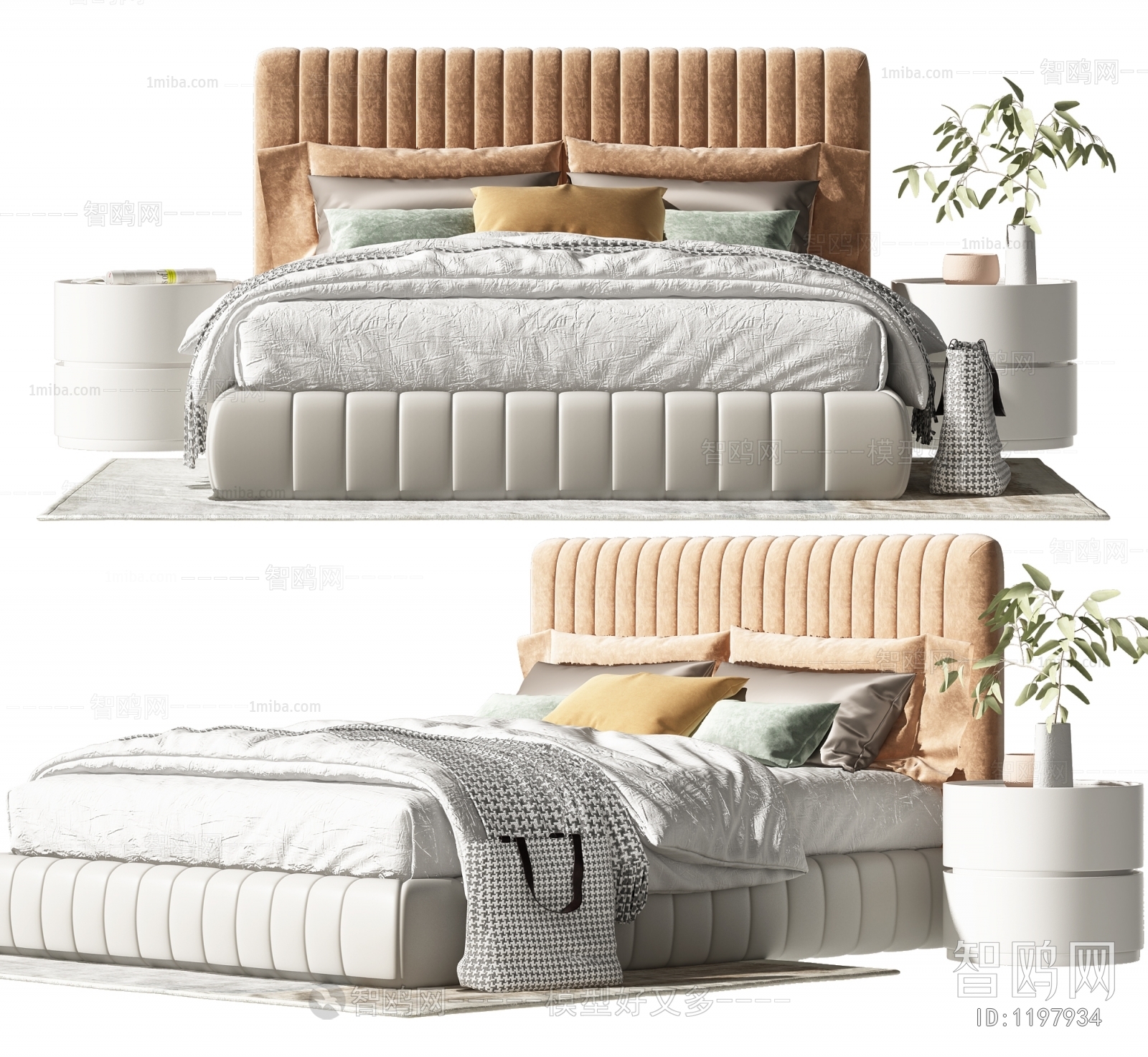 Modern Double Bed