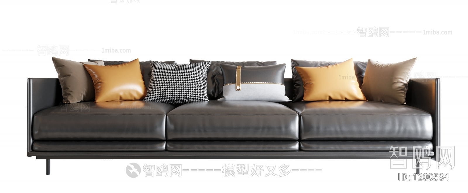 Modern Three-seat Sofa