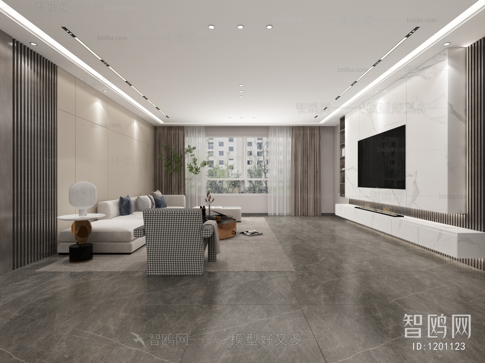 Modern A Living Room