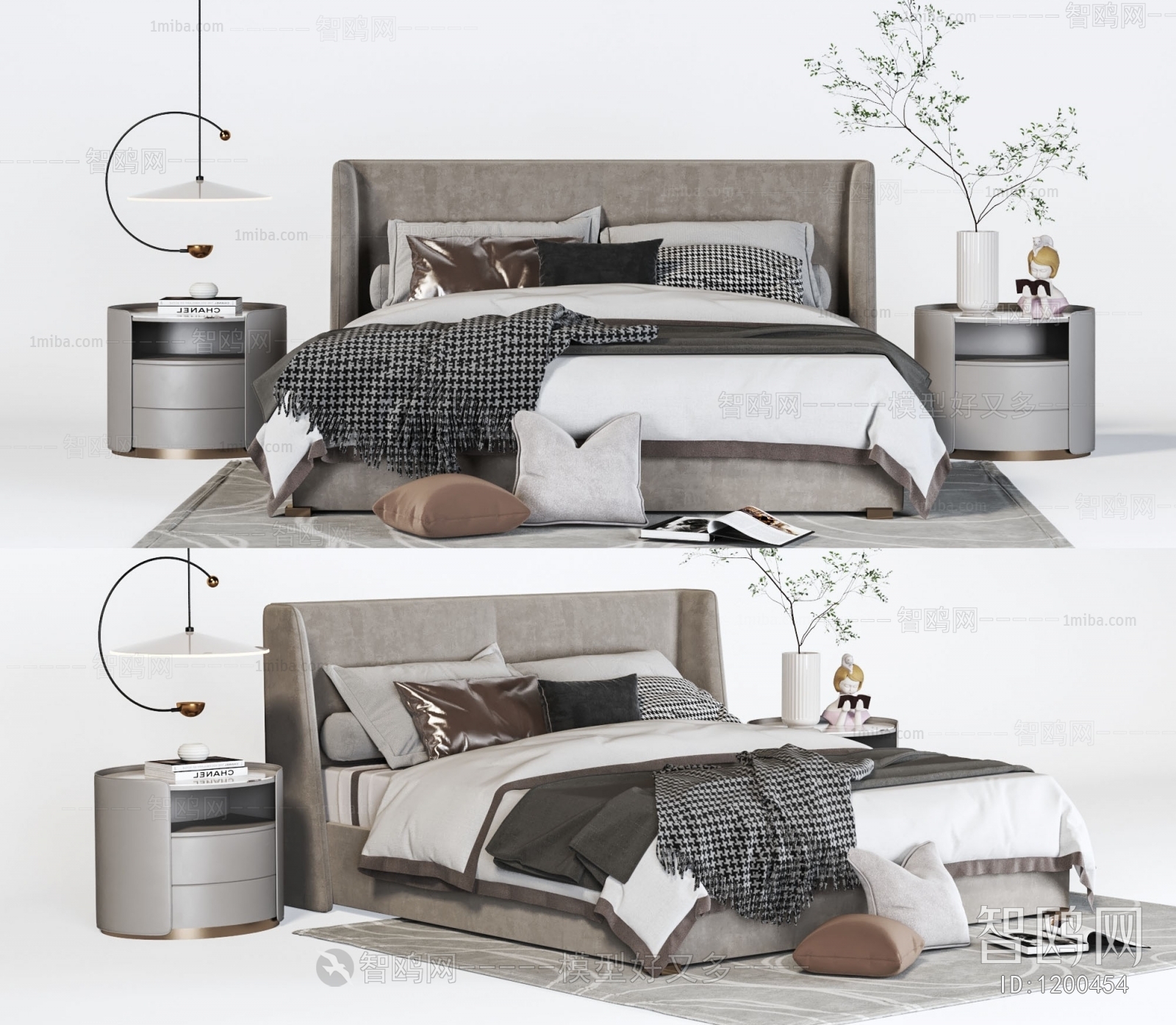 Modern Double Bed