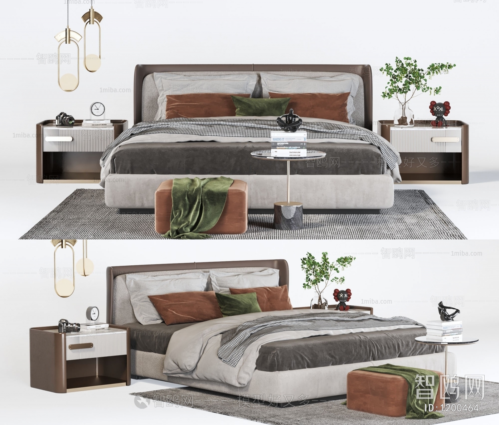 Modern Double Bed