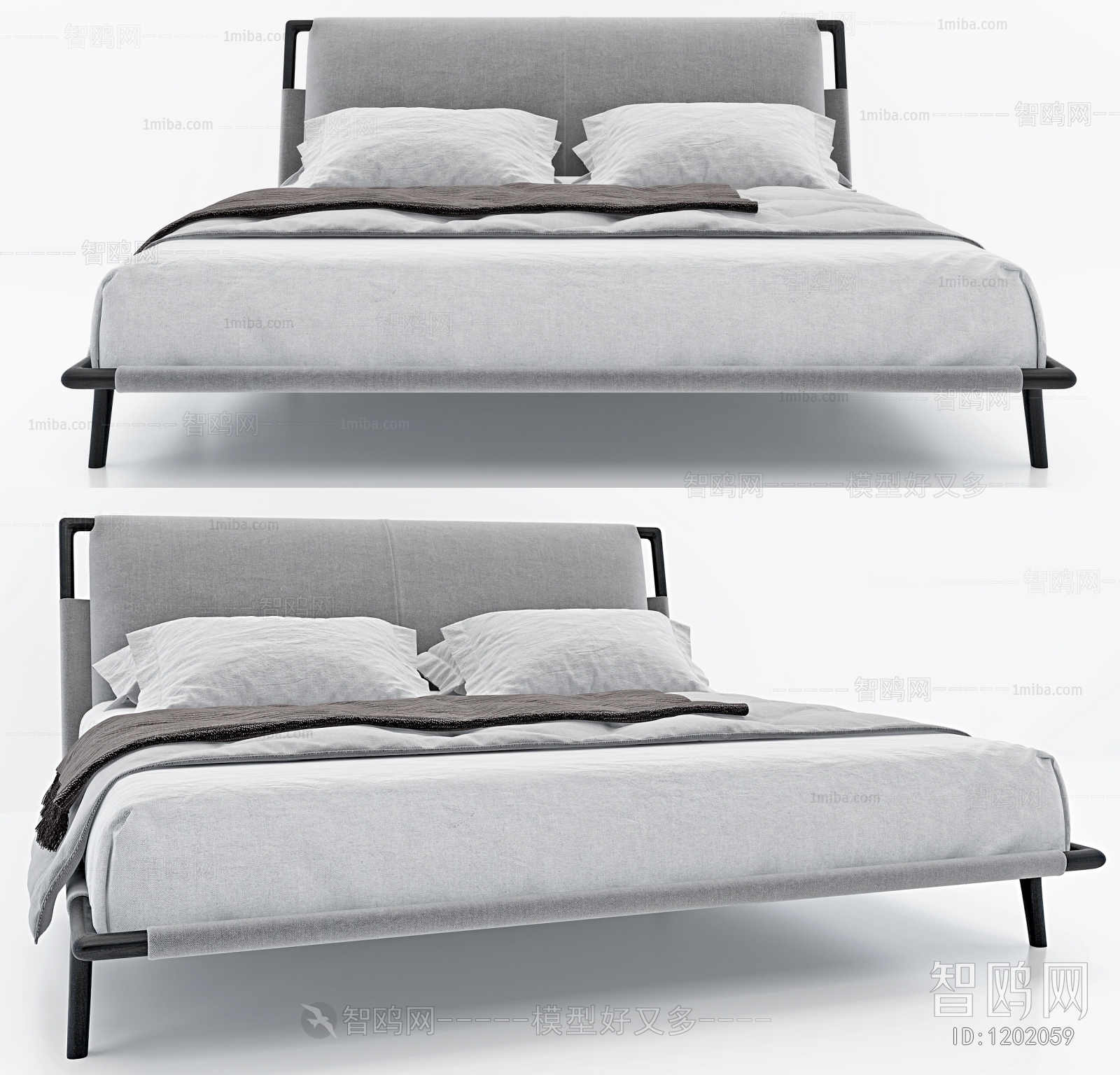 Modern Double Bed