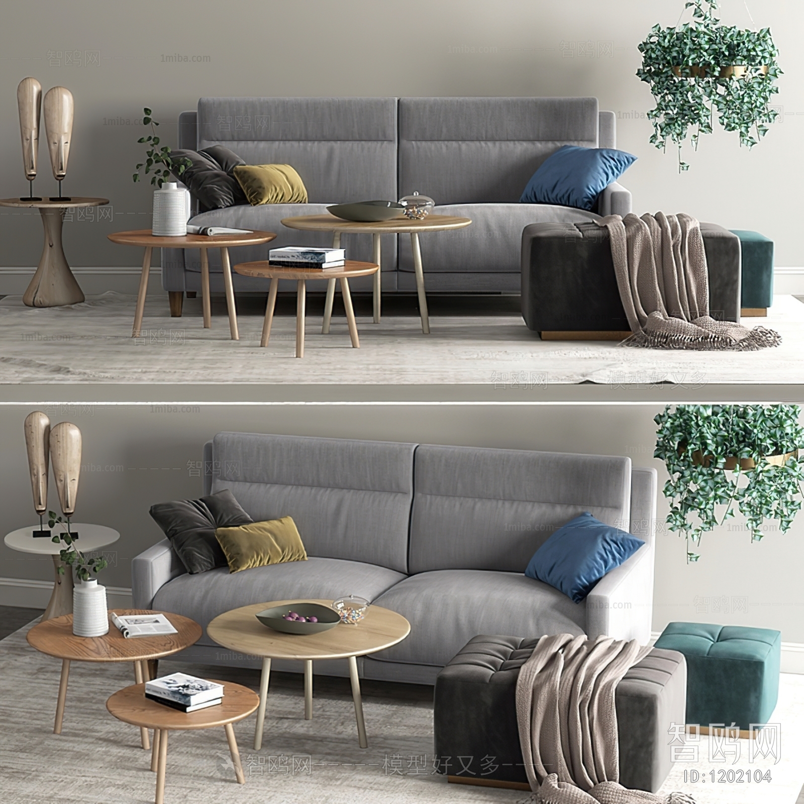 Nordic Style A Sofa For Two