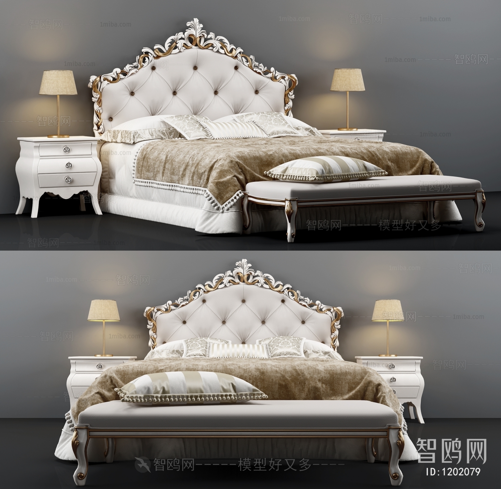 American Style Double Bed