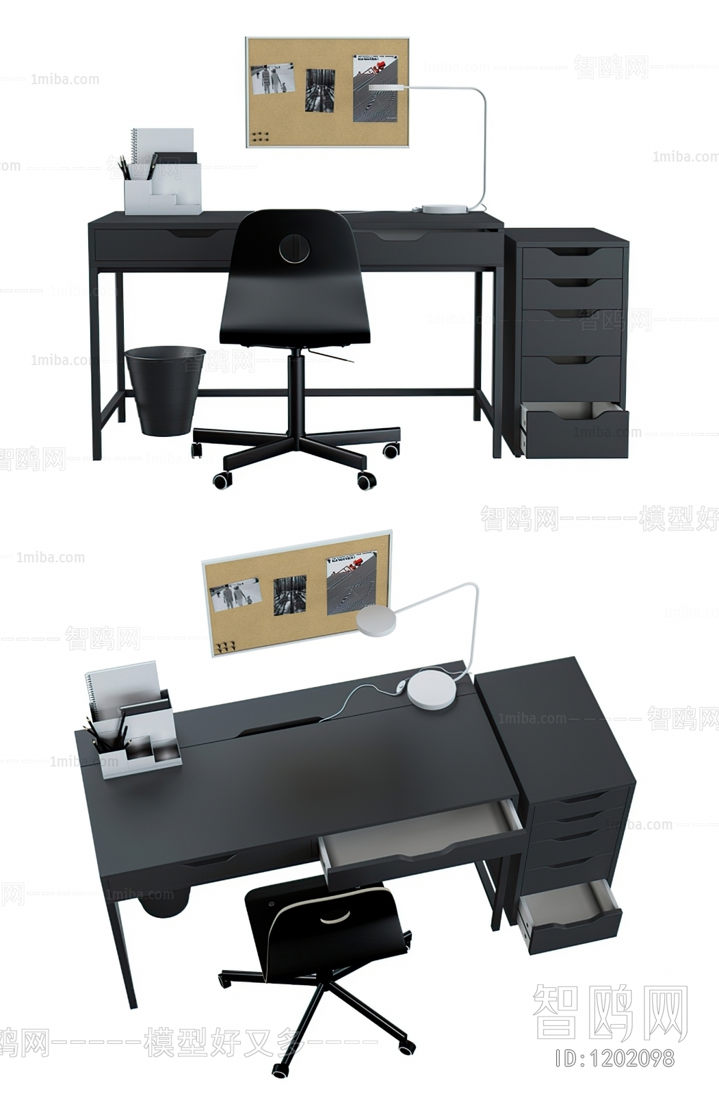 Modern Computer Desk And Chair