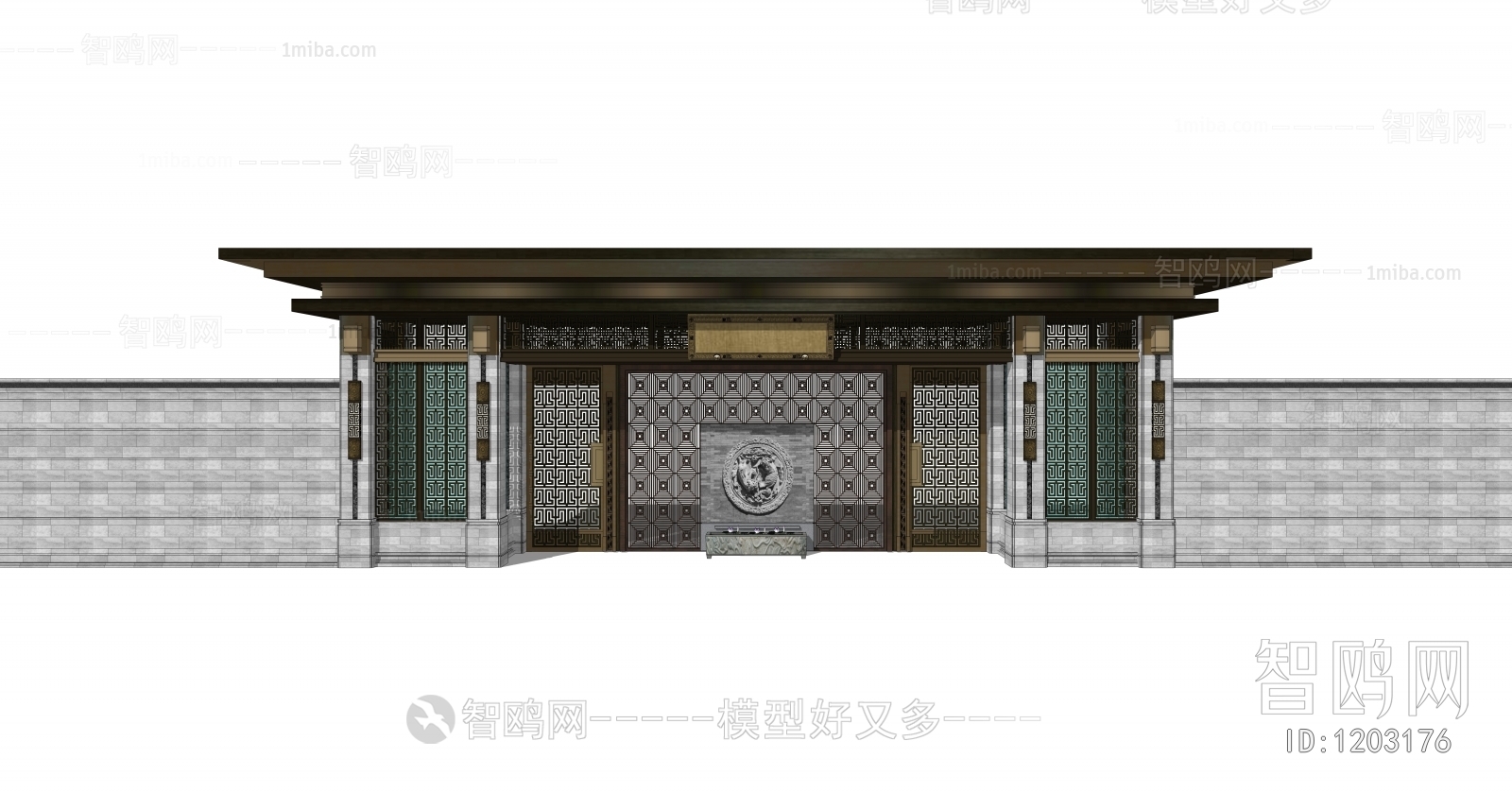 New Chinese Style Building Component