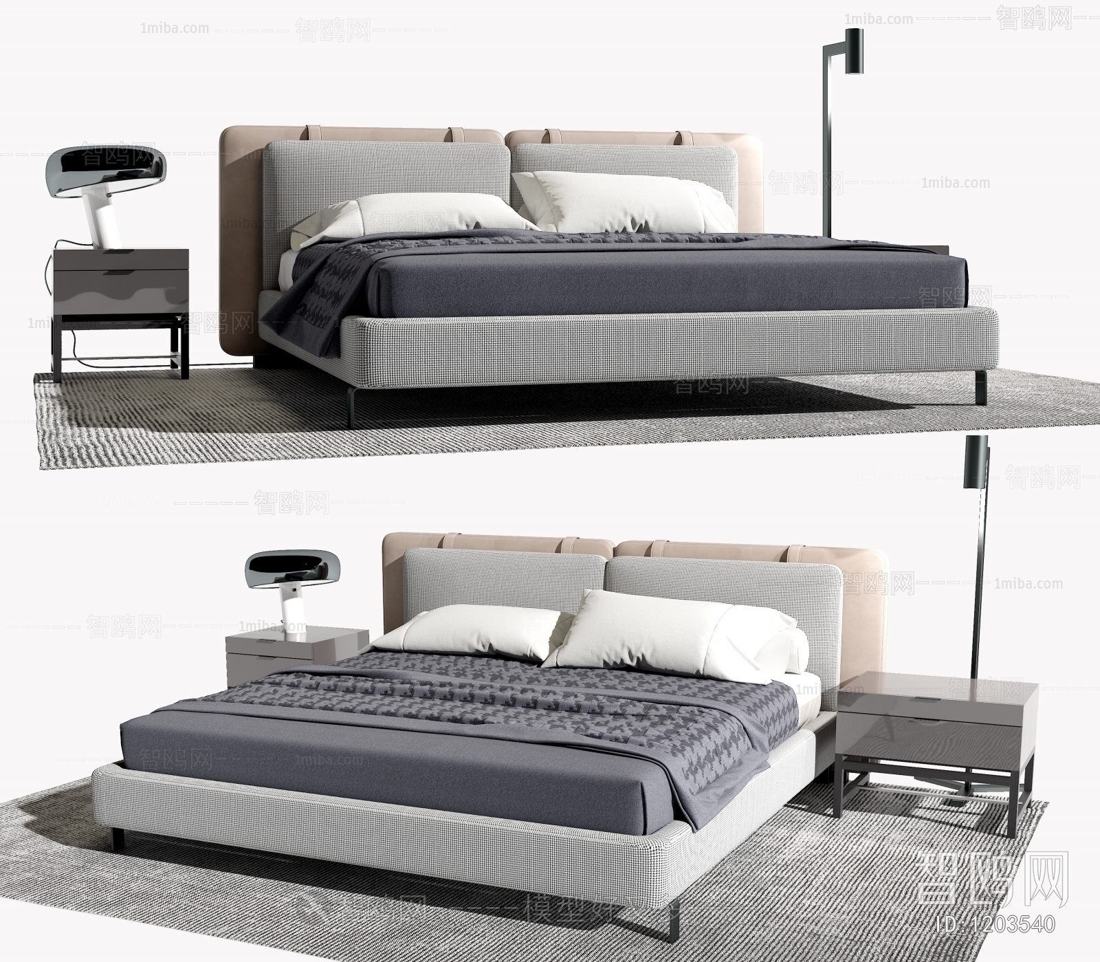 Modern Double Bed