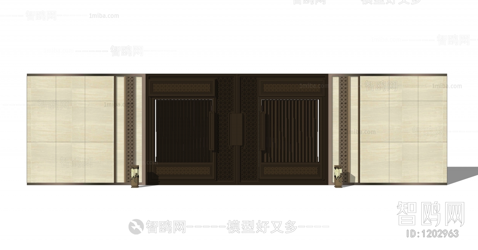 New Chinese Style Building Component