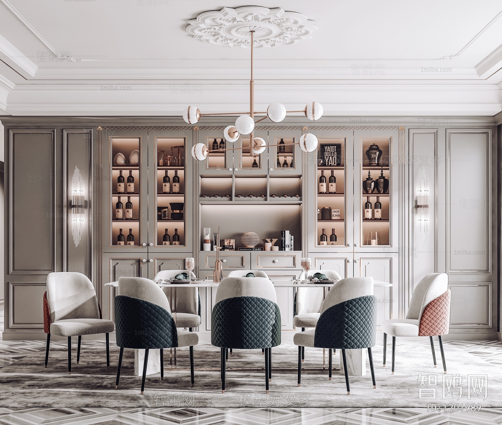 French Style Dining Room