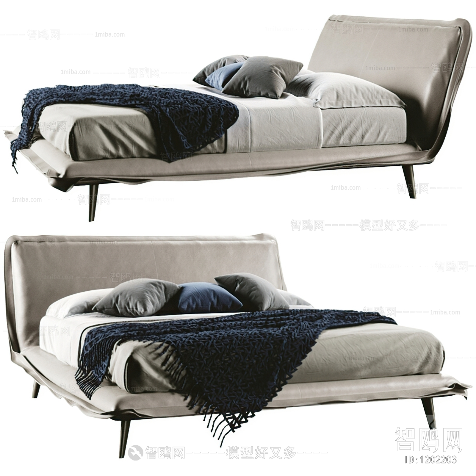 Modern Double Bed