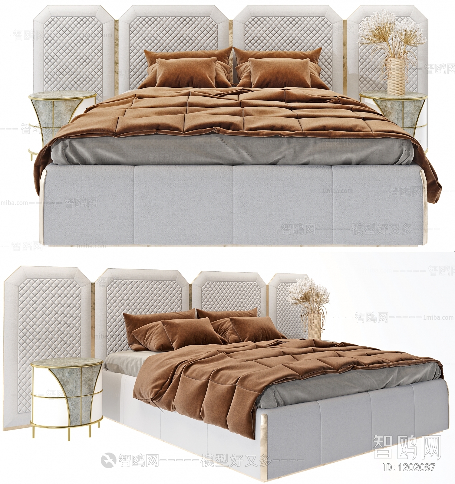 Modern Double Bed