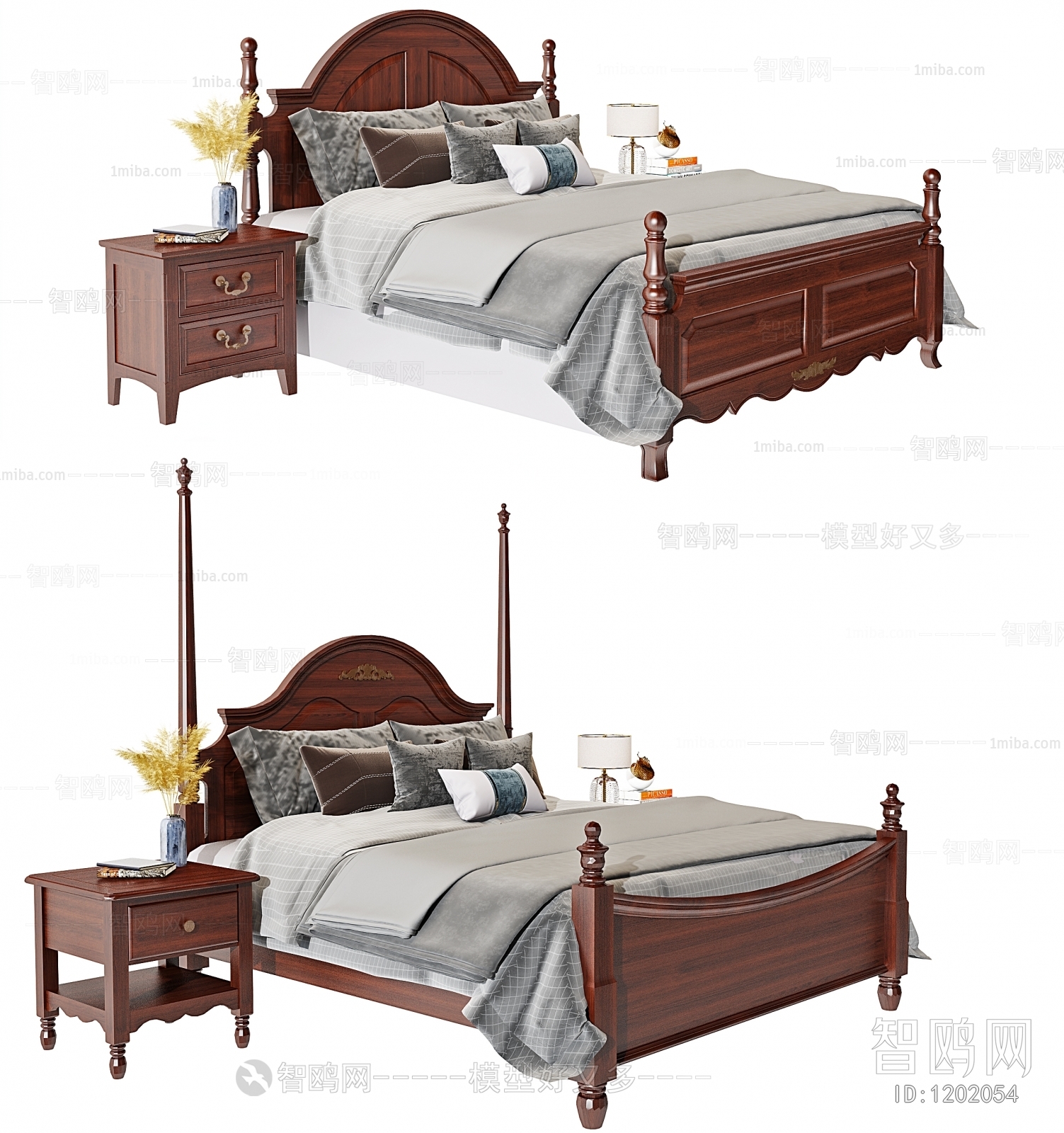 American Style Double Bed