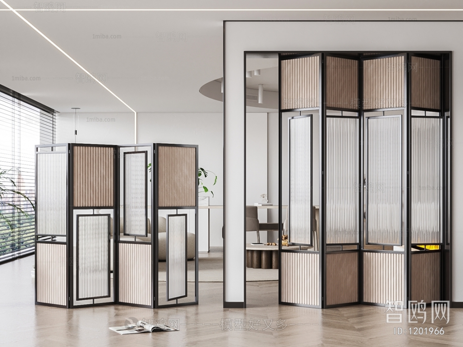 Modern Glass Screen Partition