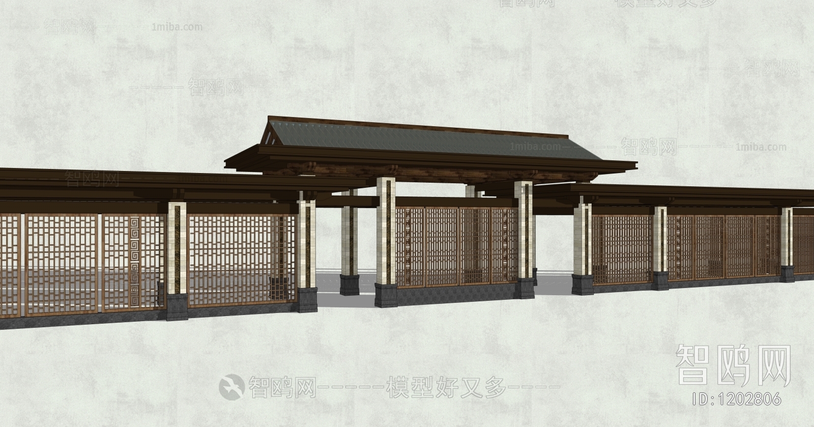 New Chinese Style Building Component