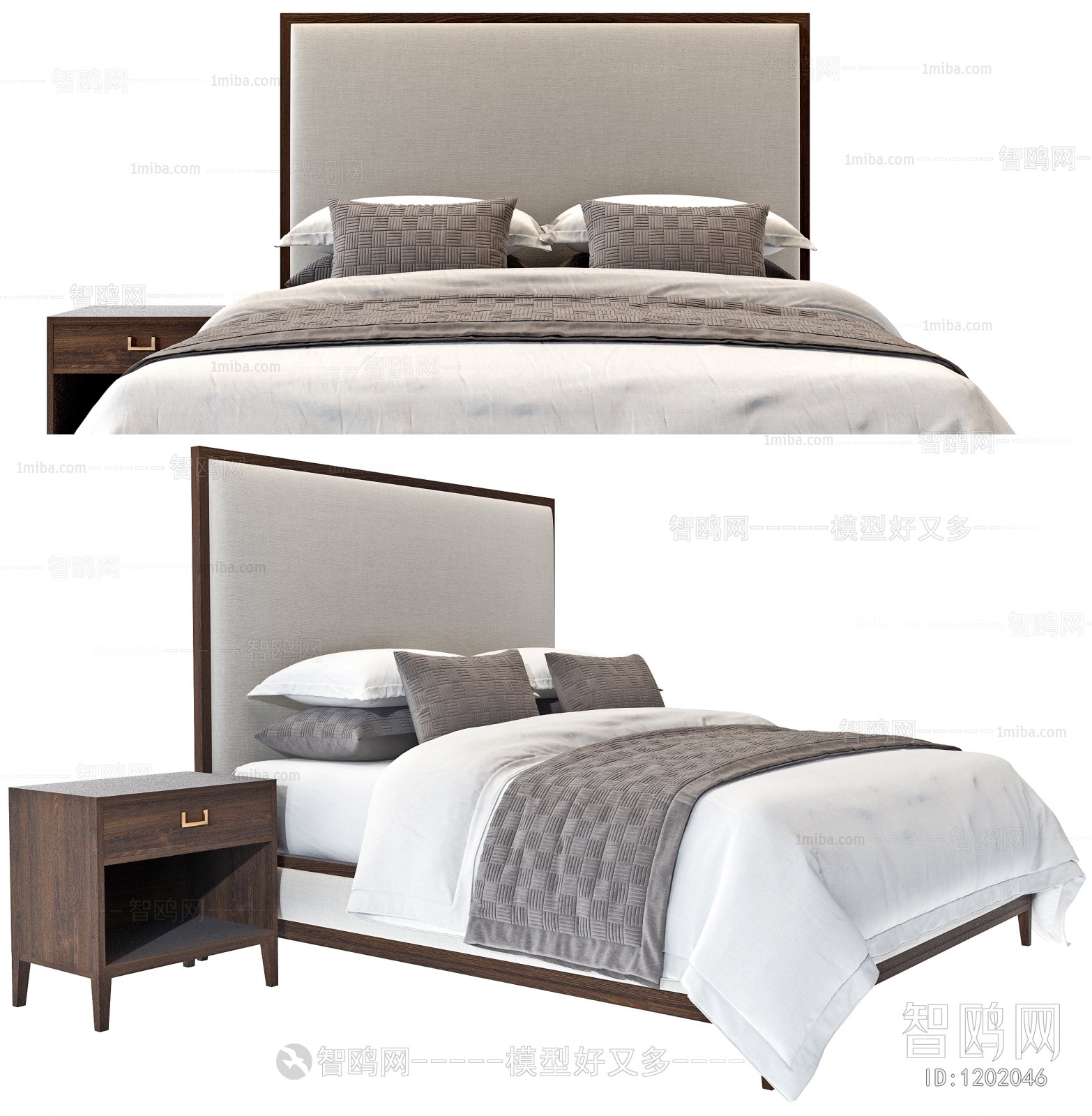 Modern Double Bed