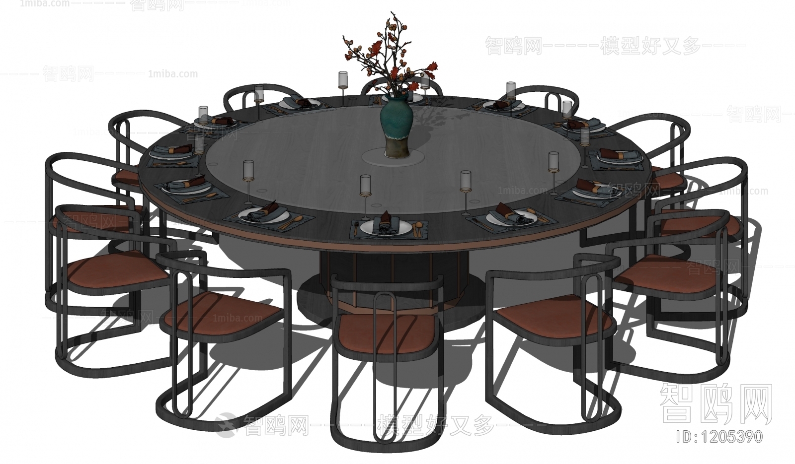 New Chinese Style Dining Table And Chairs