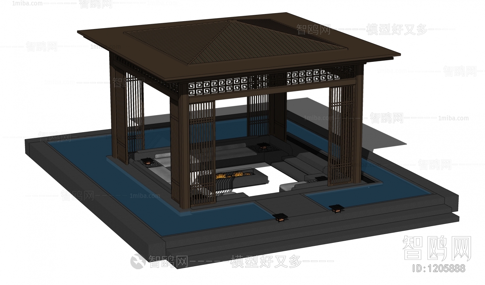 New Chinese Style Building Component