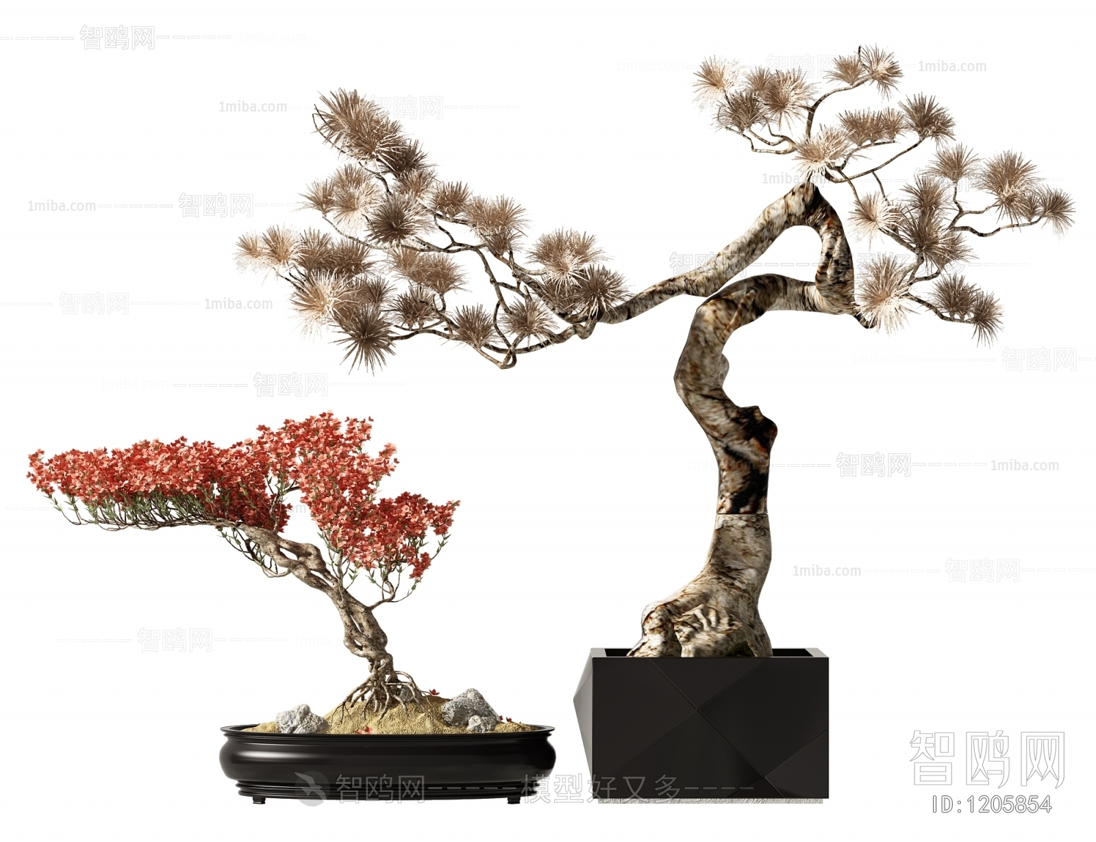 New Chinese Style Bonsai