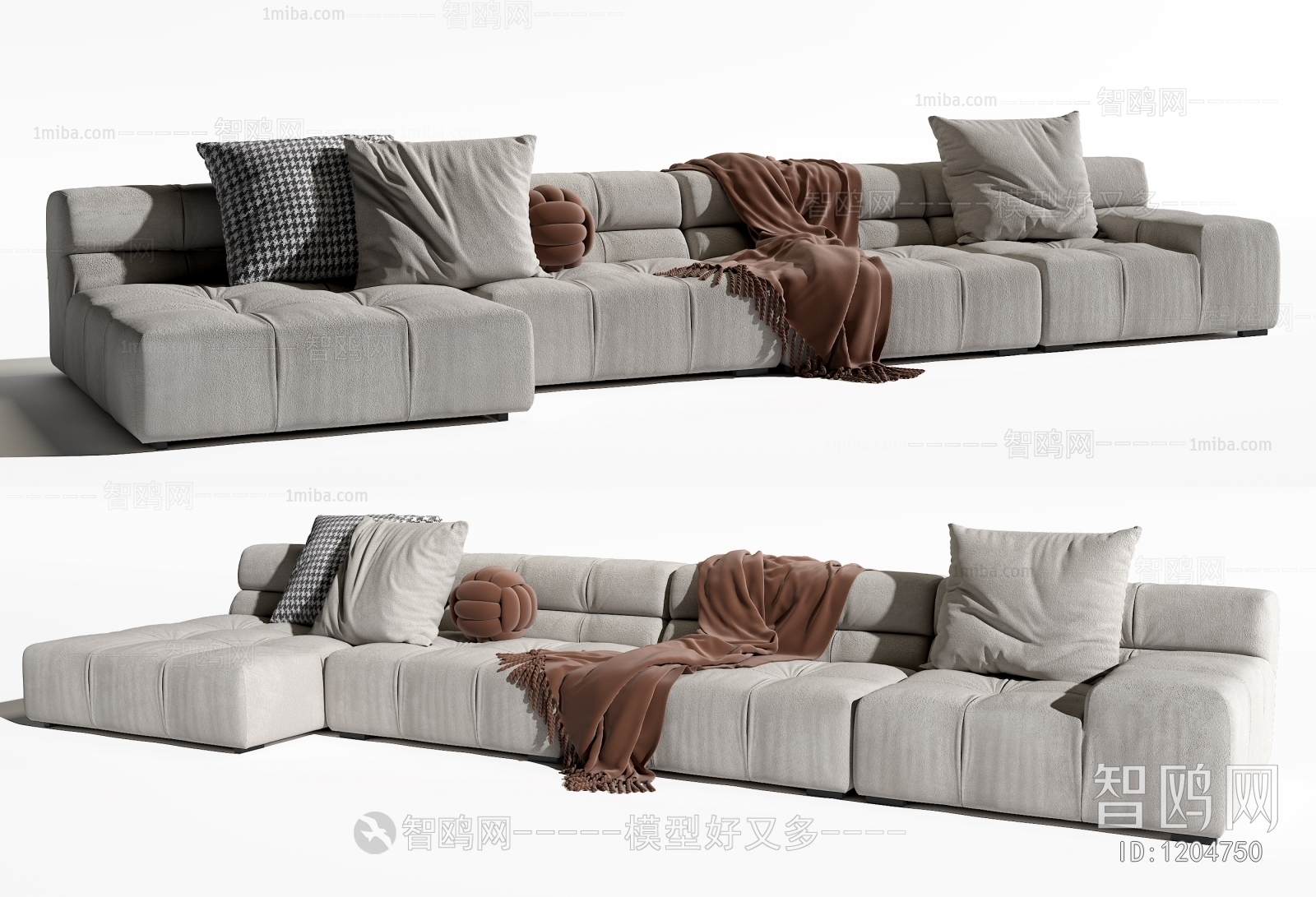 Modern Multi Person Sofa