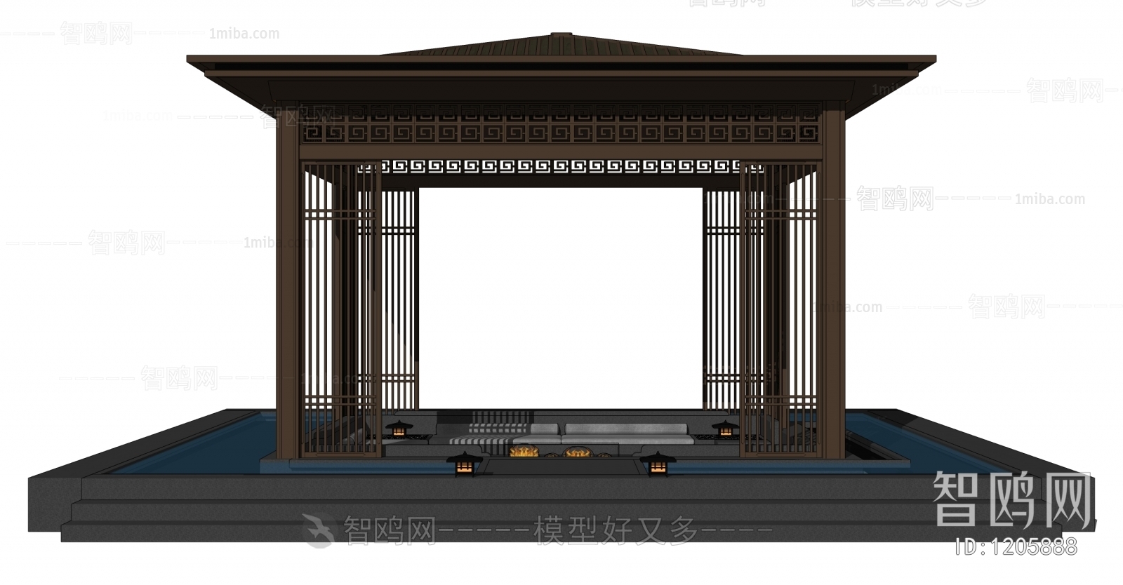 New Chinese Style Building Component