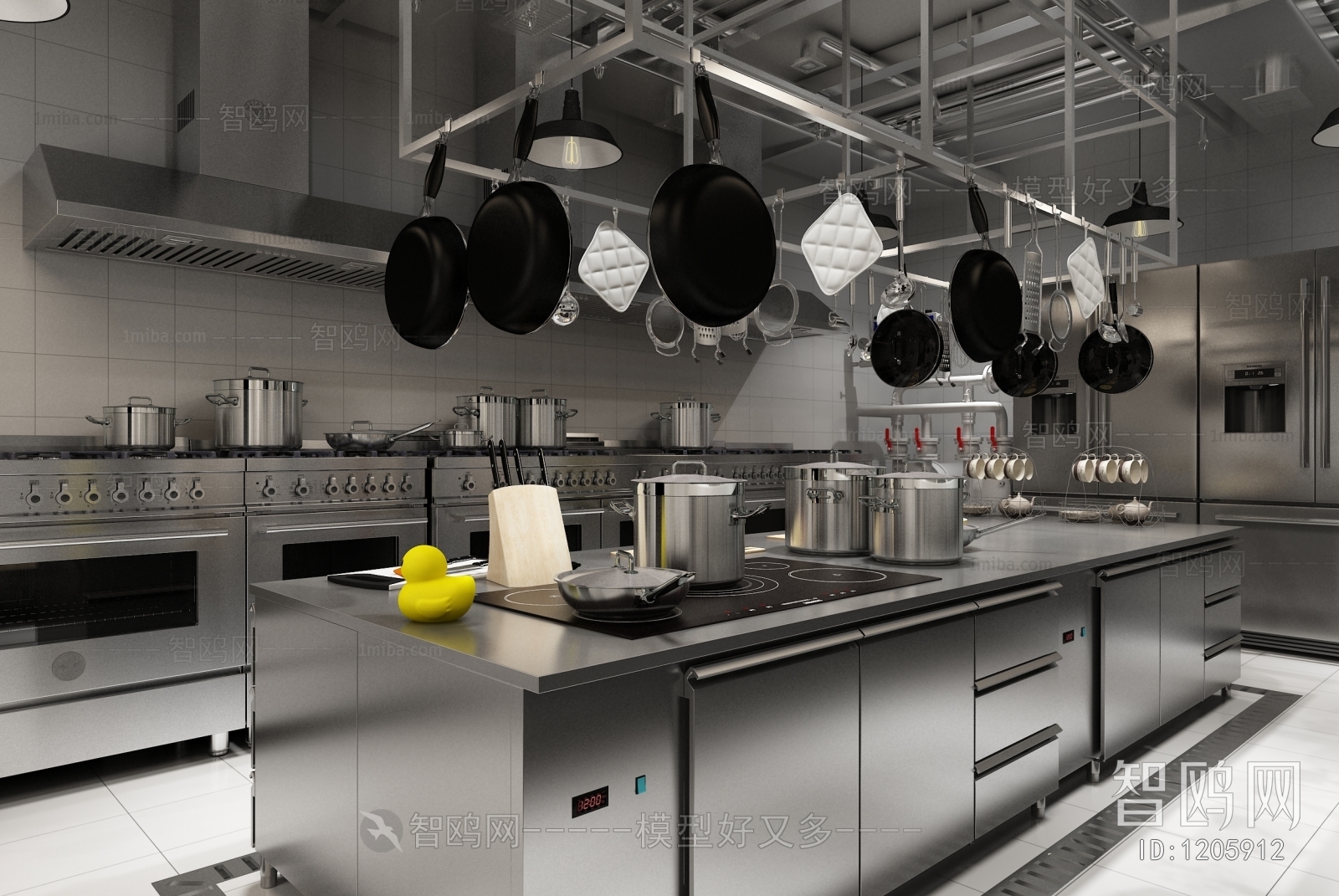 Modern Central Kitchen