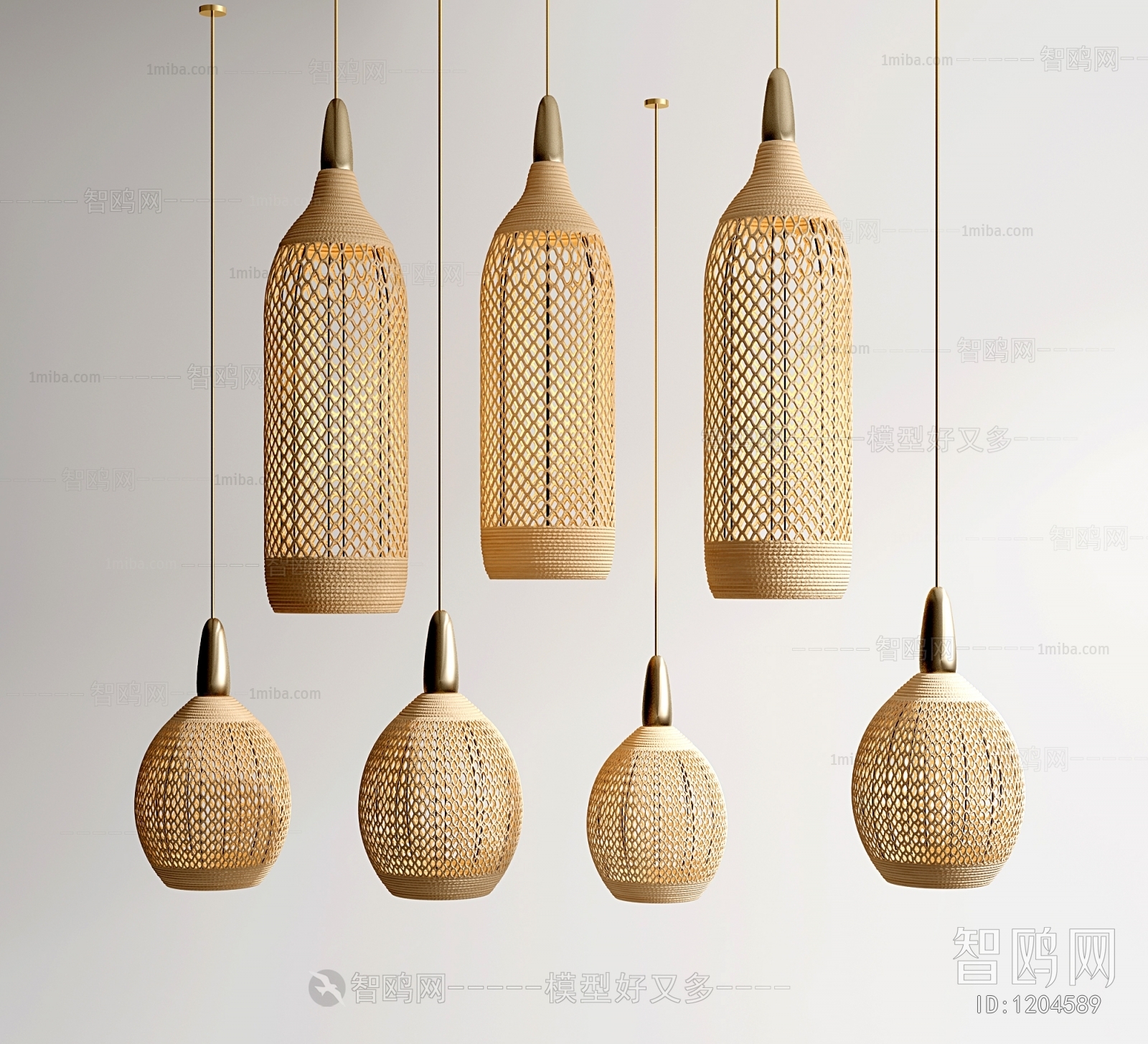 Nordic Style New Chinese Style Droplight