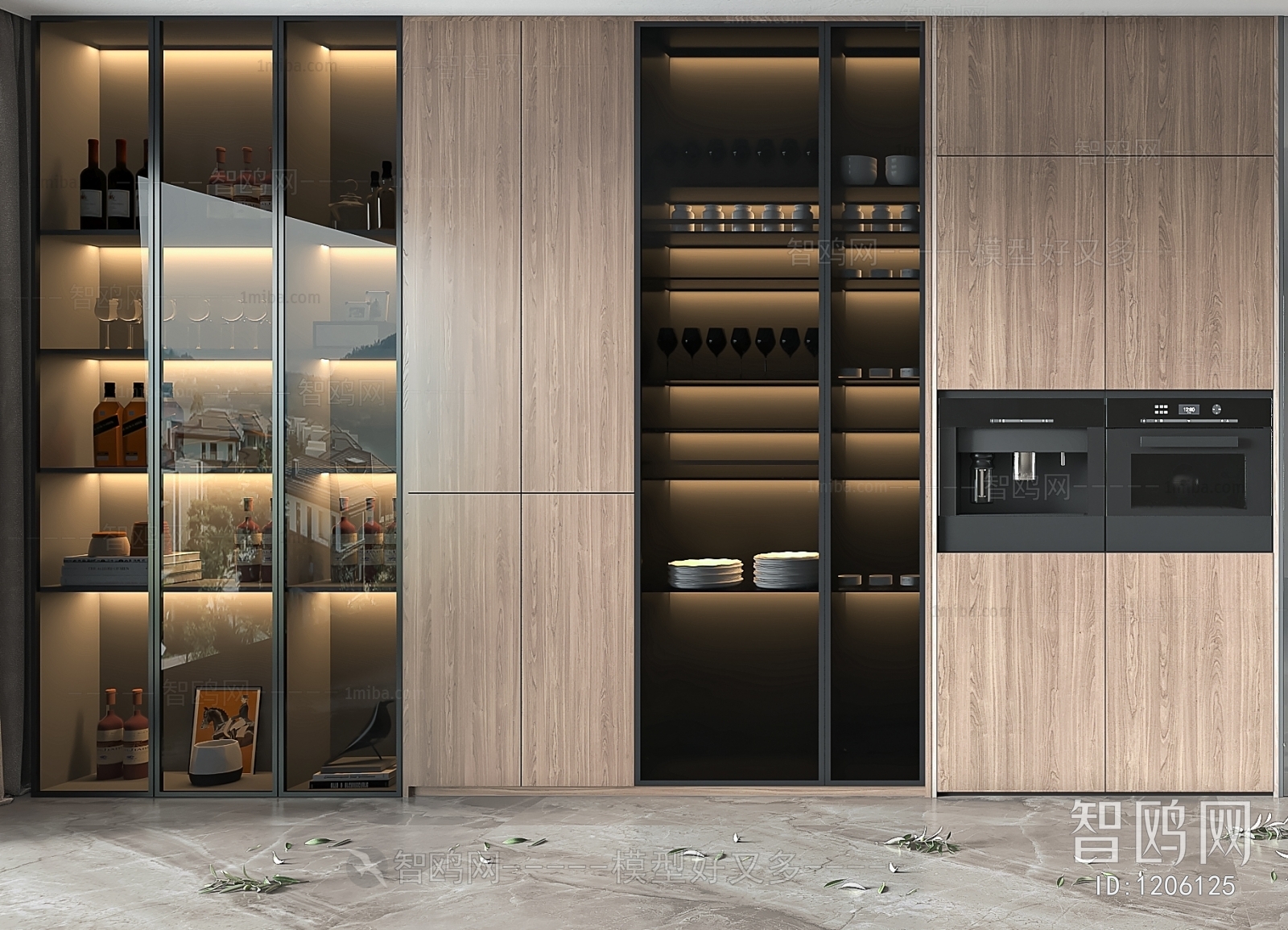 Modern Wine Cabinet