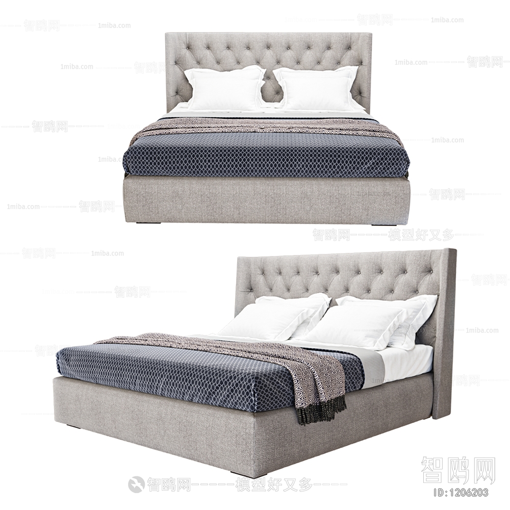 Modern Double Bed