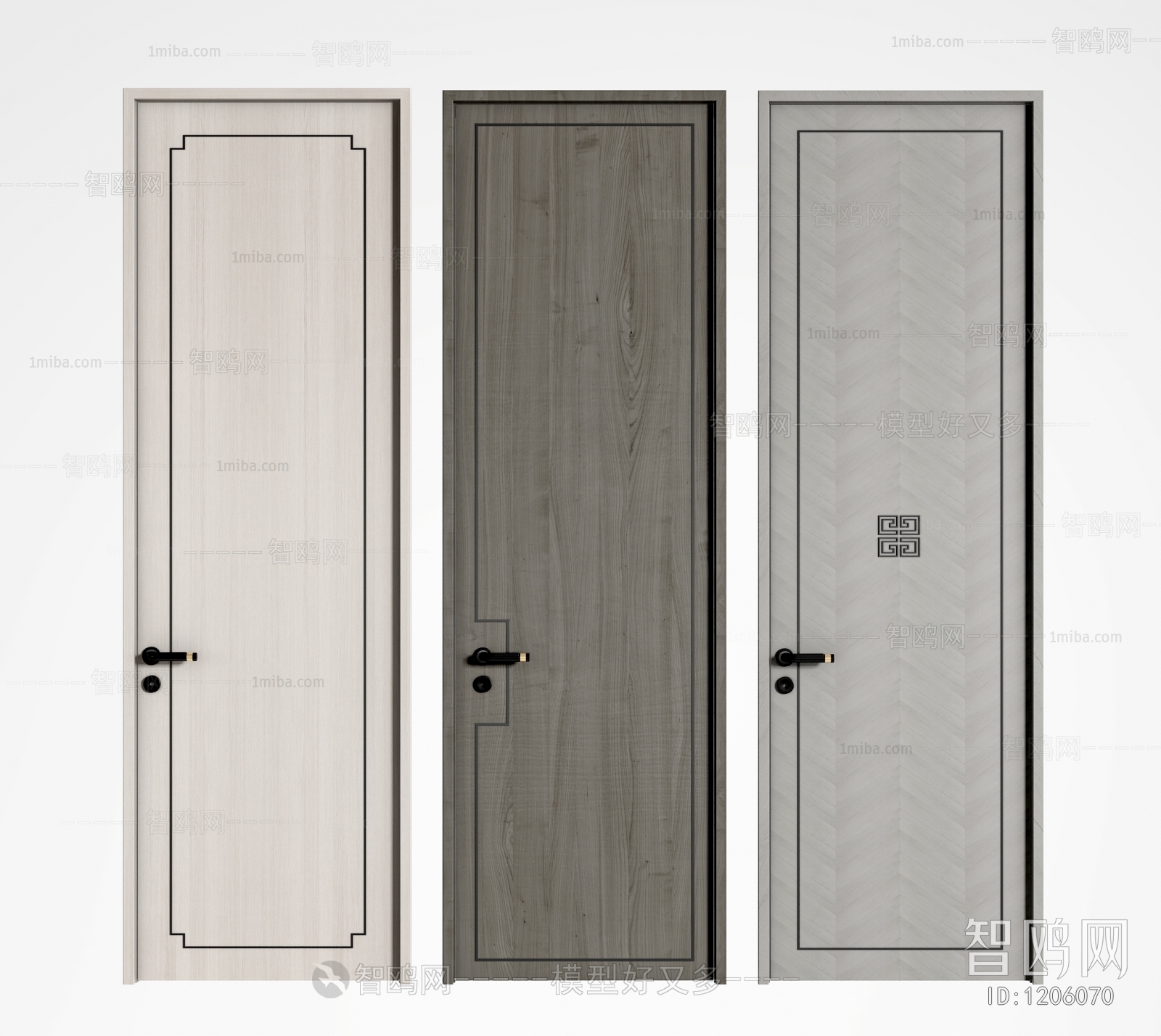 Modern Single Door