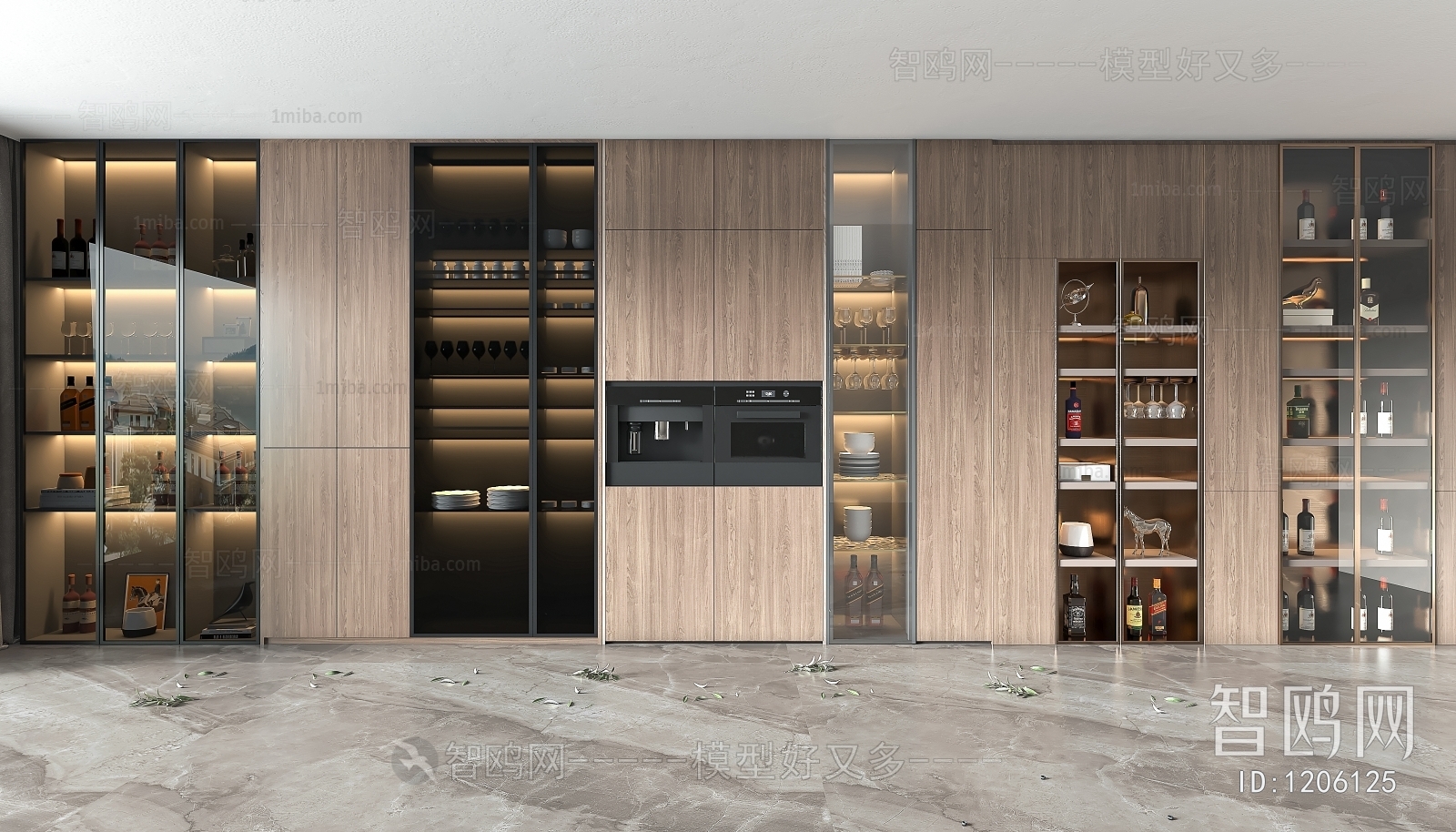 Modern Wine Cabinet