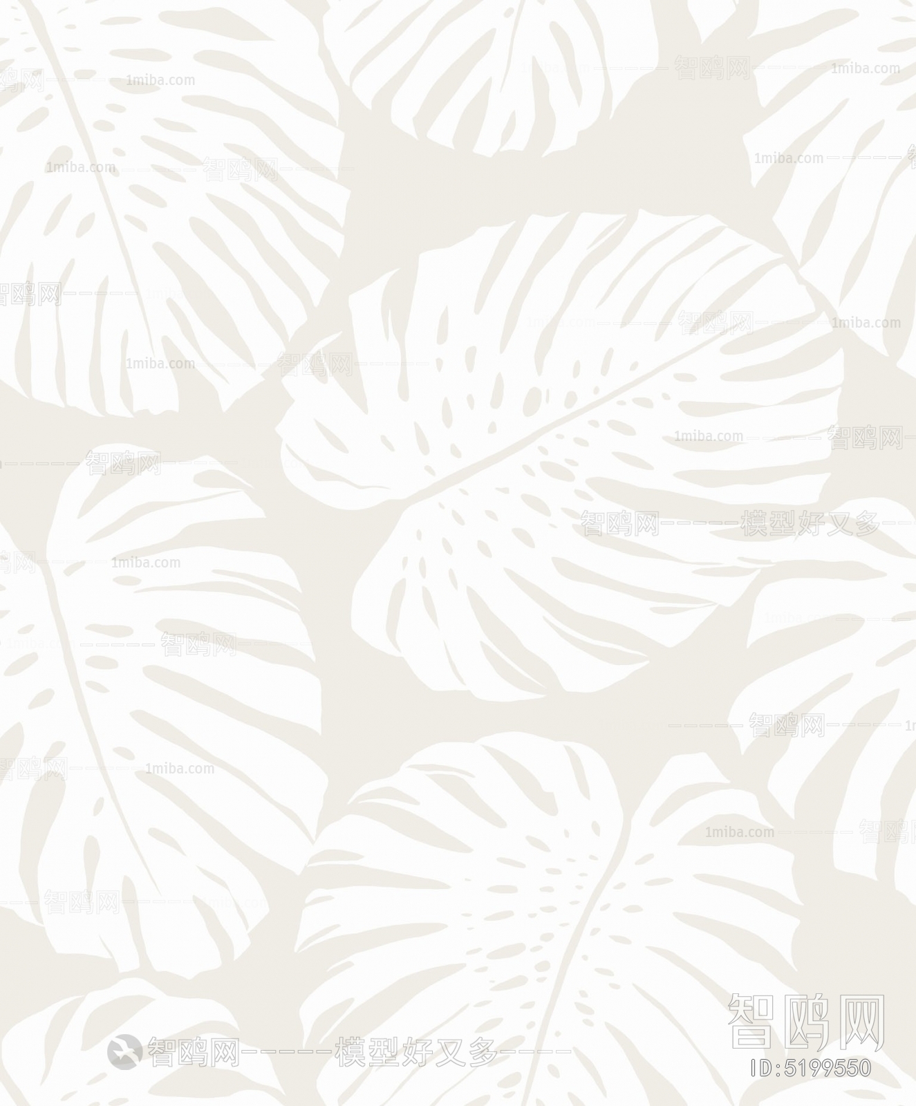 Animal And Plant Pattern Wallpaper