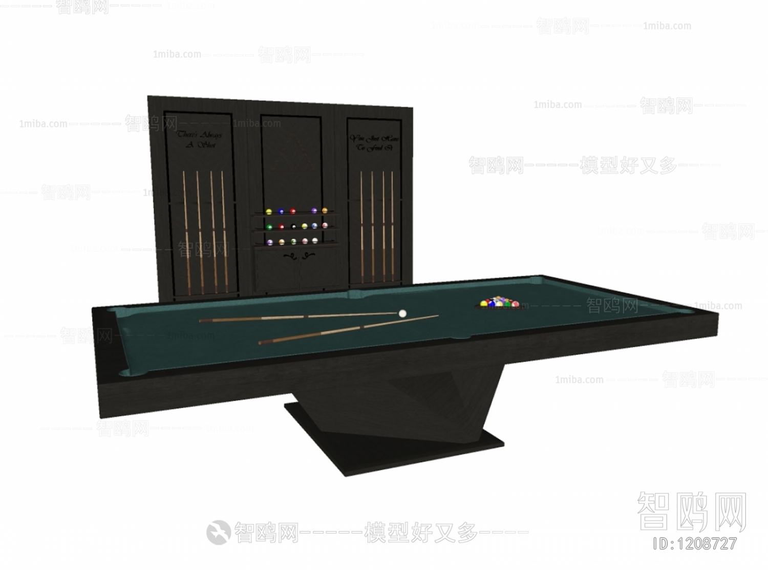 Modern Pool Table