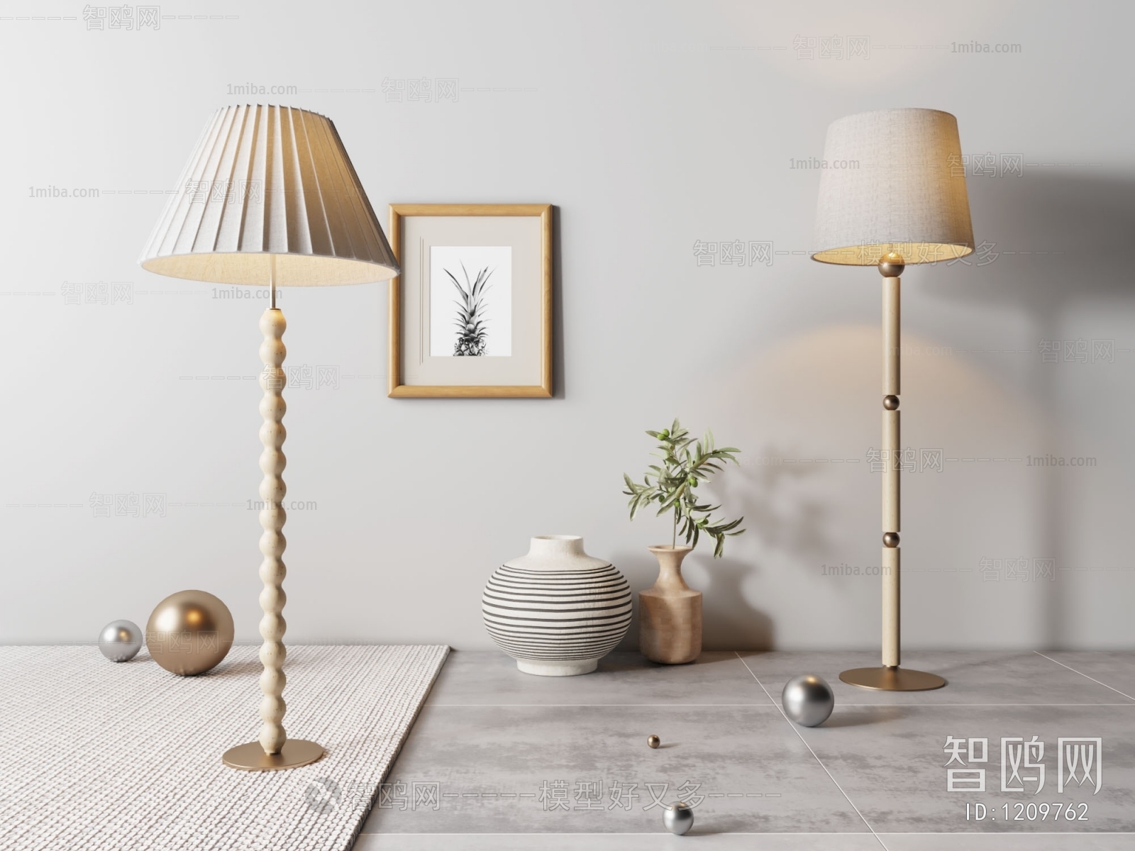 Nordic Style Floor Lamp