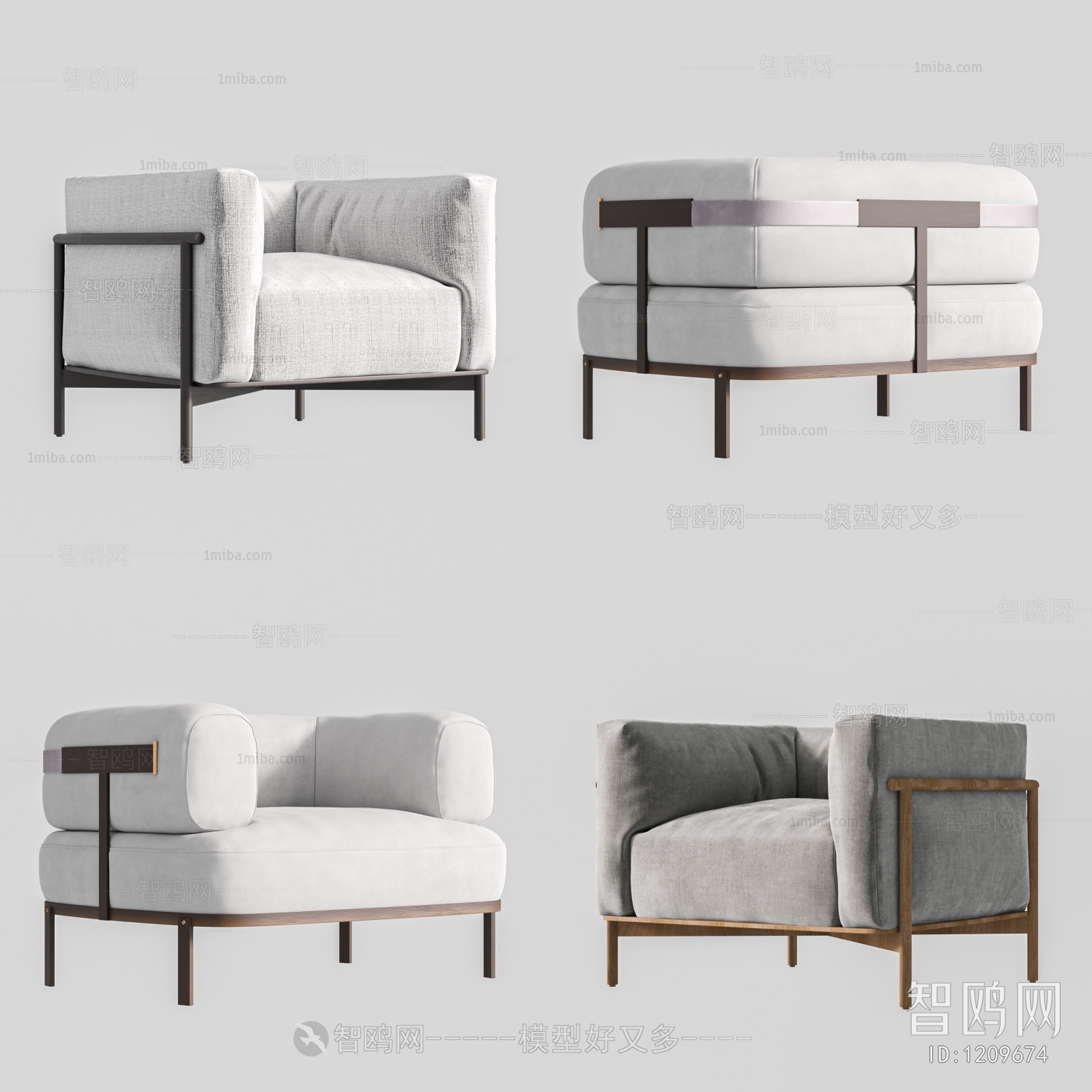 Modern Single Sofa