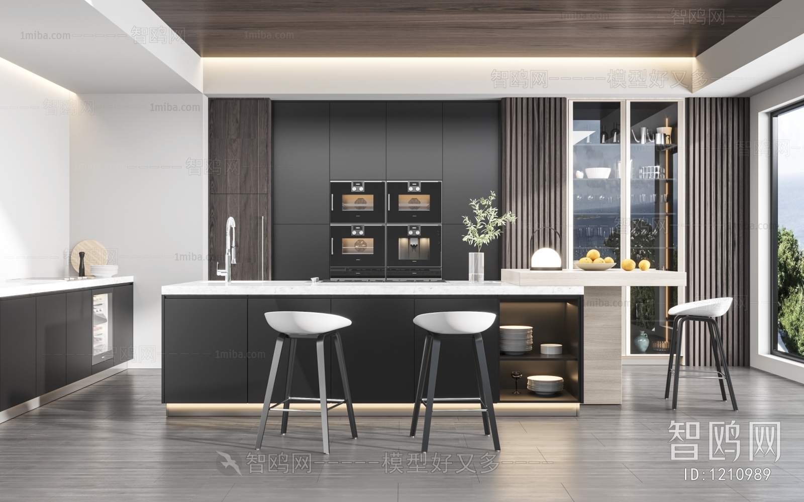 Modern Open Kitchen