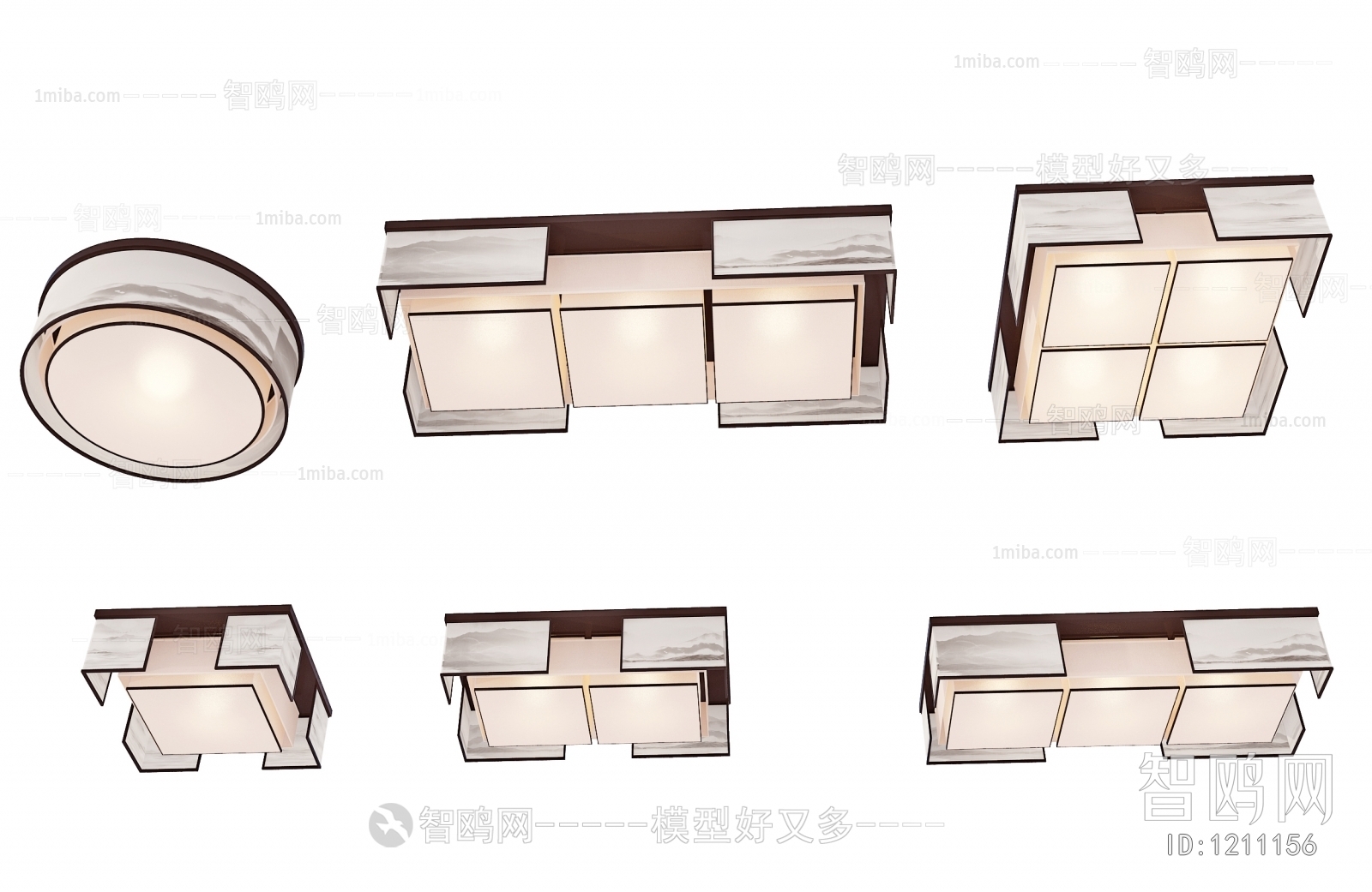 New Chinese Style Ceiling Ceiling Lamp