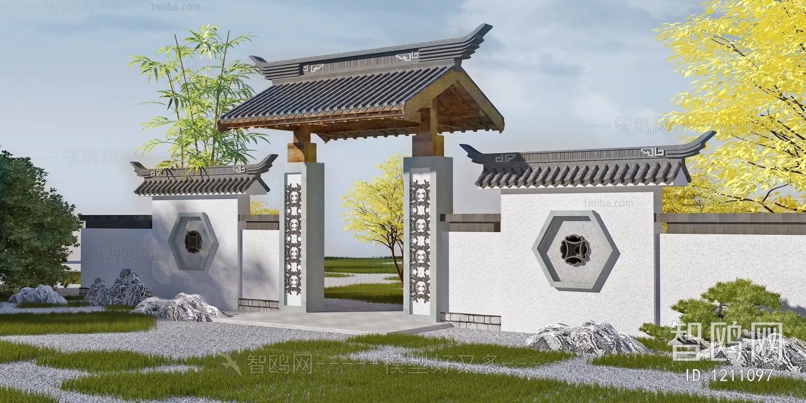 New Chinese Style Building Component