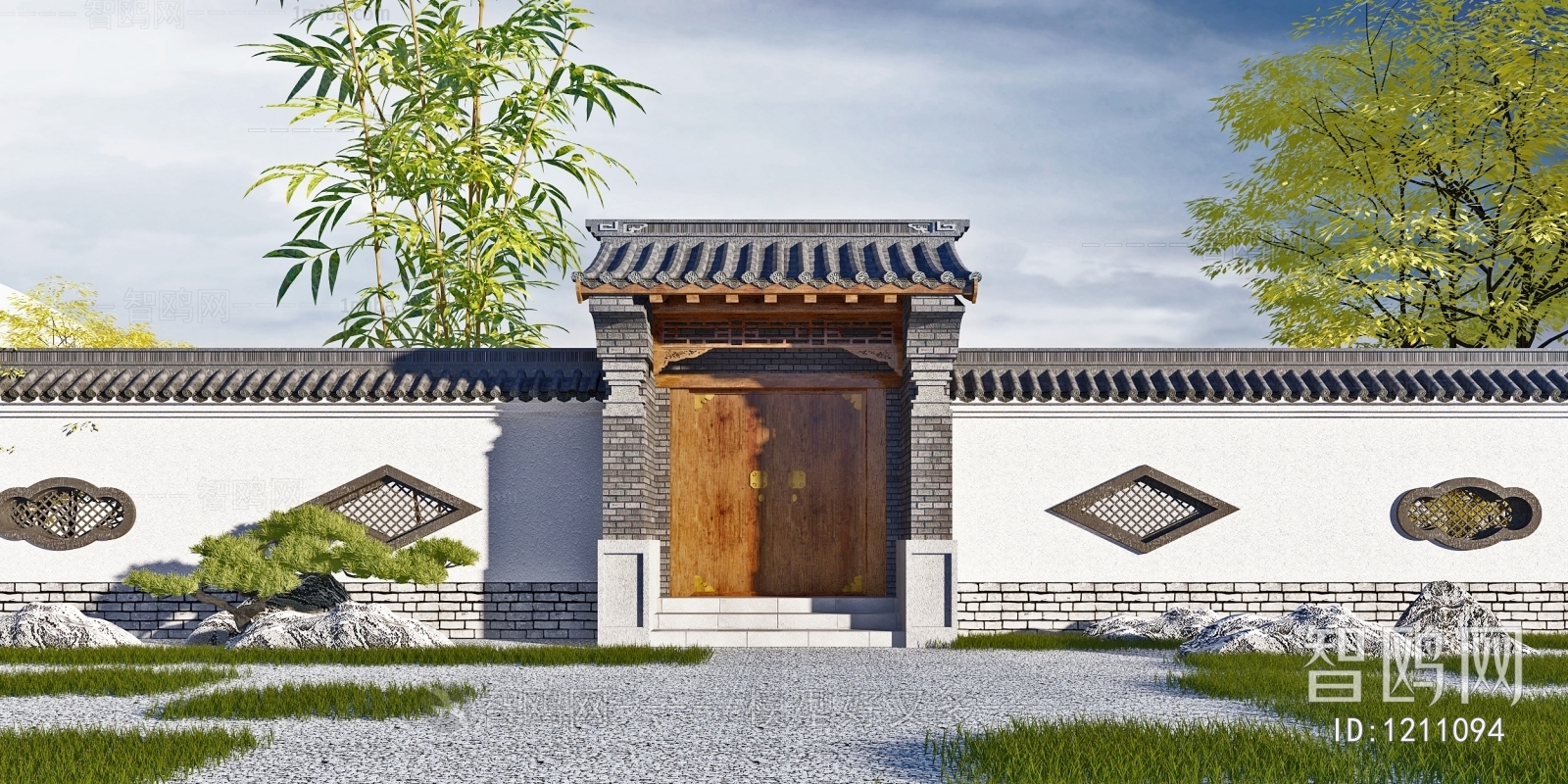 New Chinese Style Building Component