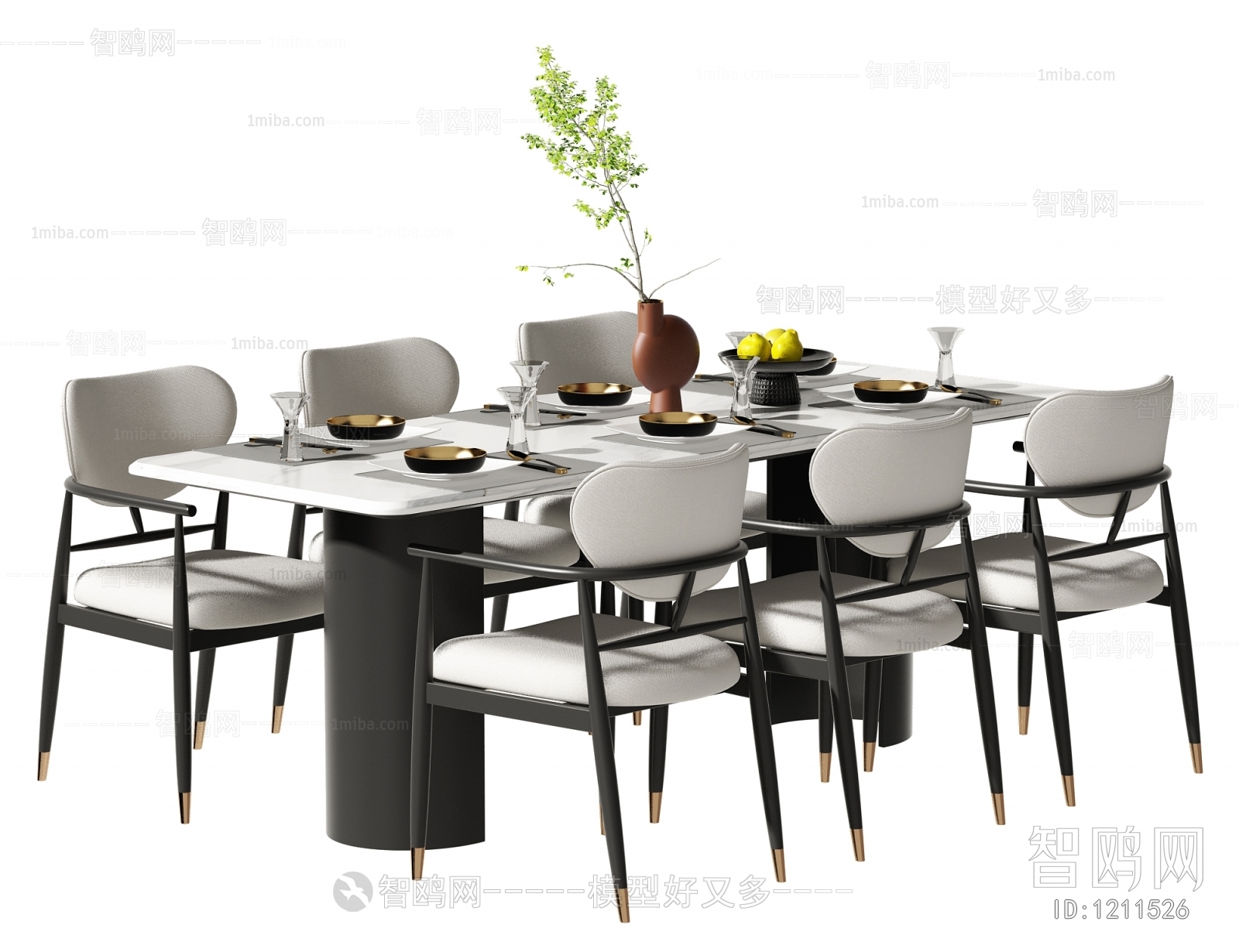 New Chinese Style Dining Table And Chairs