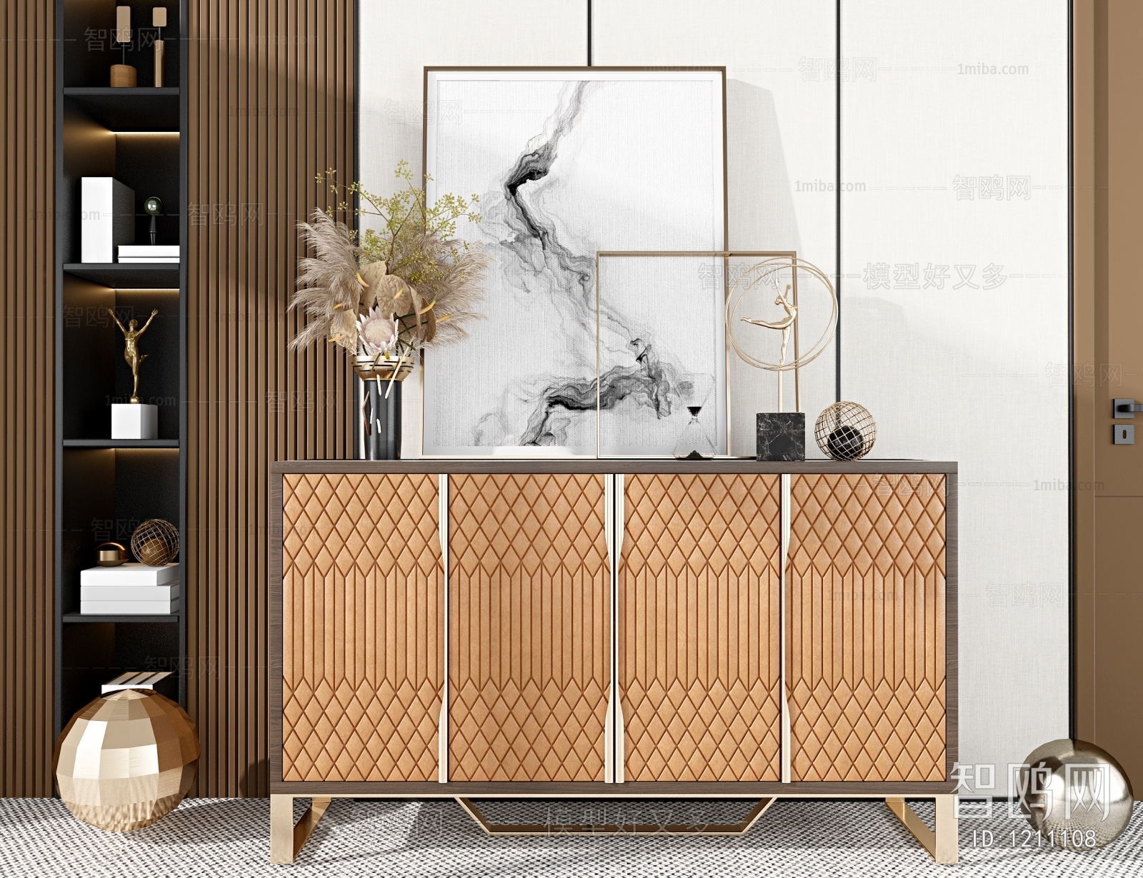 Modern Side Cabinet/Entrance Cabinet