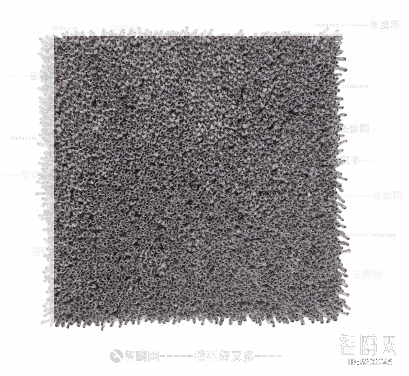 绒毛块毯地毯贴图