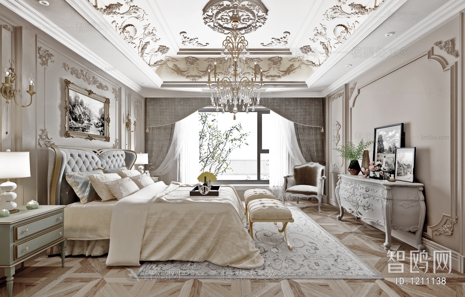 European Style Bedroom