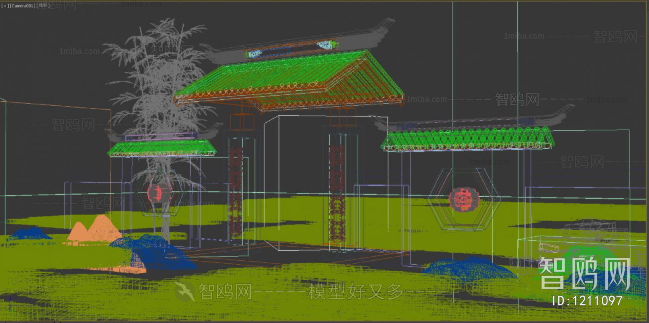 New Chinese Style Building Component